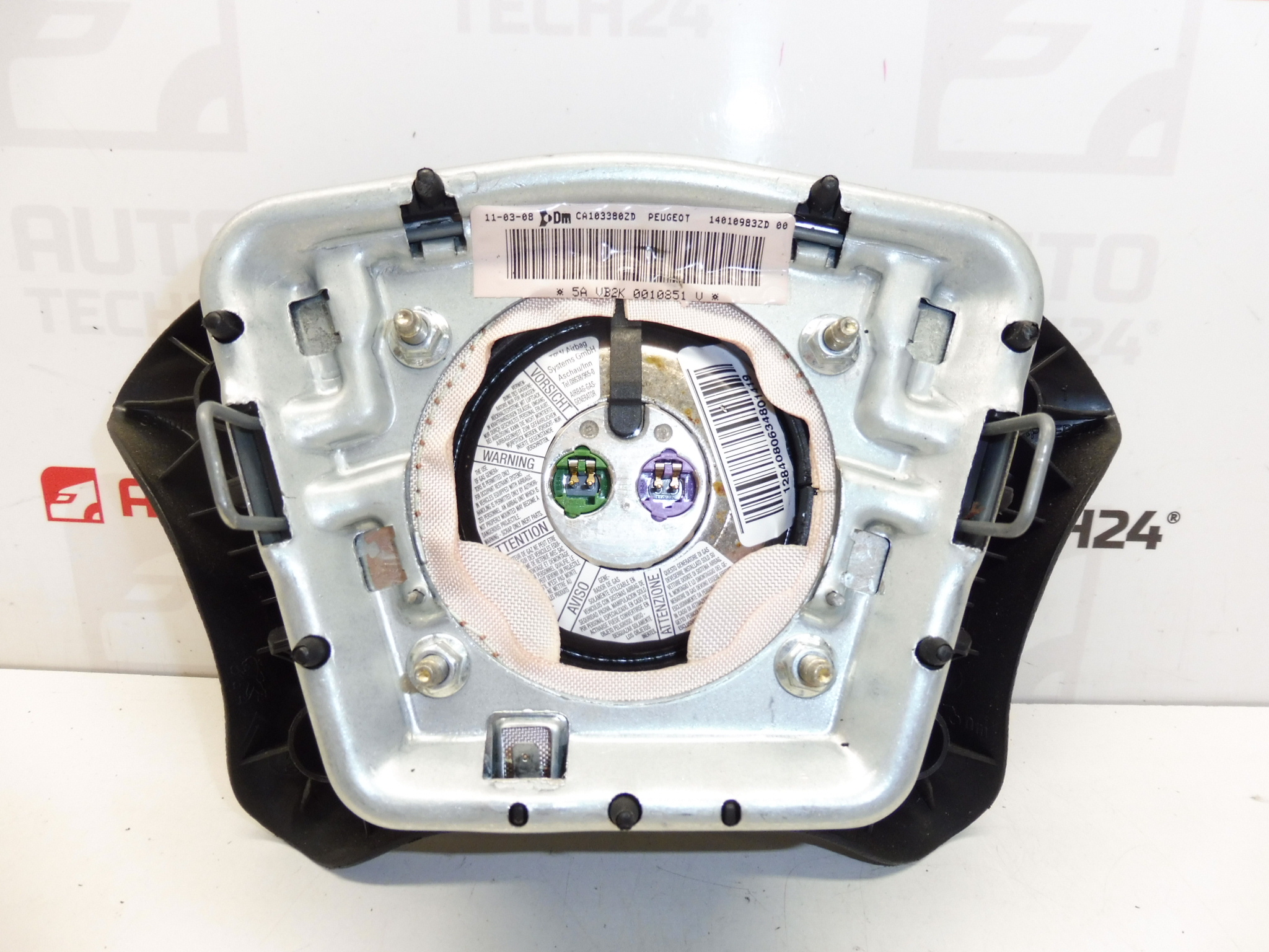 Peugeot 807 Lenkradairbag 14010983ZD 4112LN