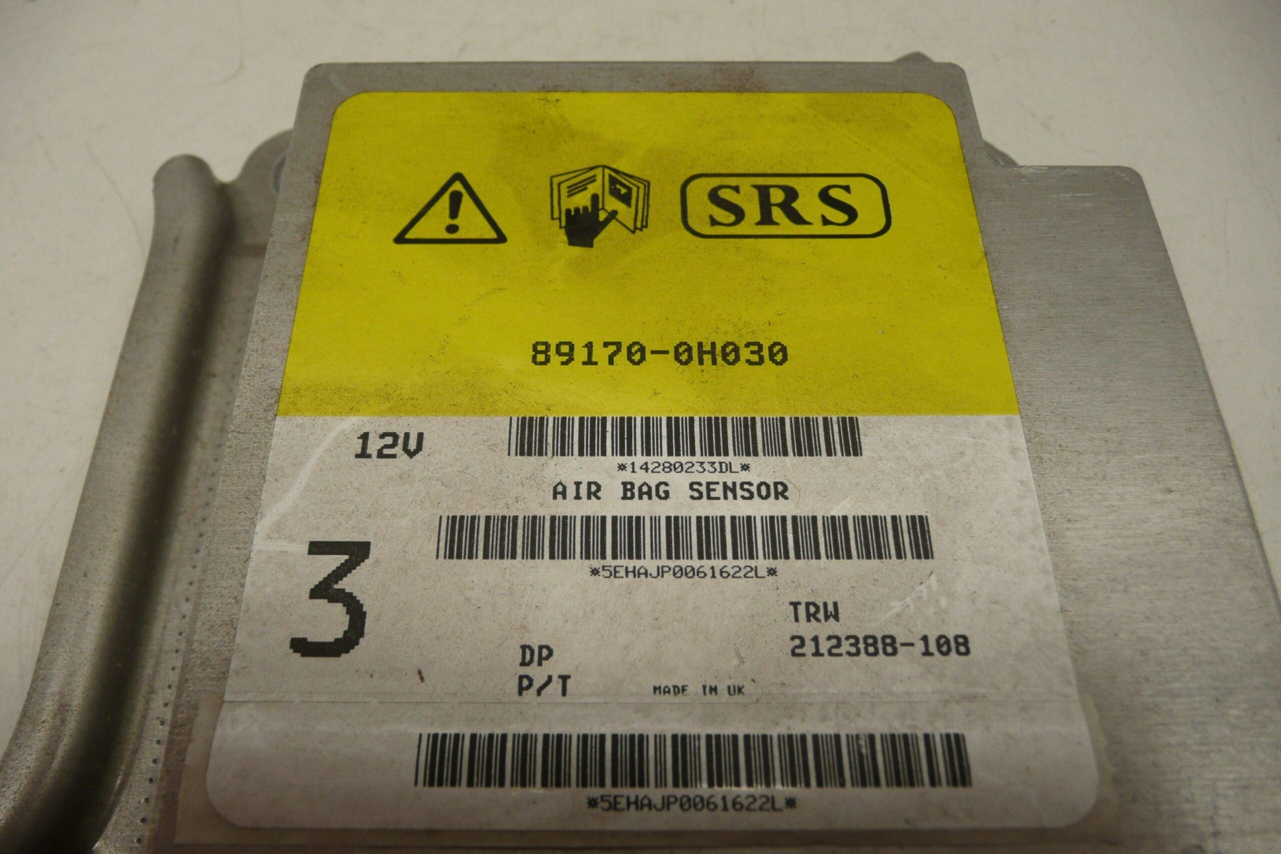 Citroën Peugeot Airbageinheit voll funktionsfähig 89170-0H030 6546F8