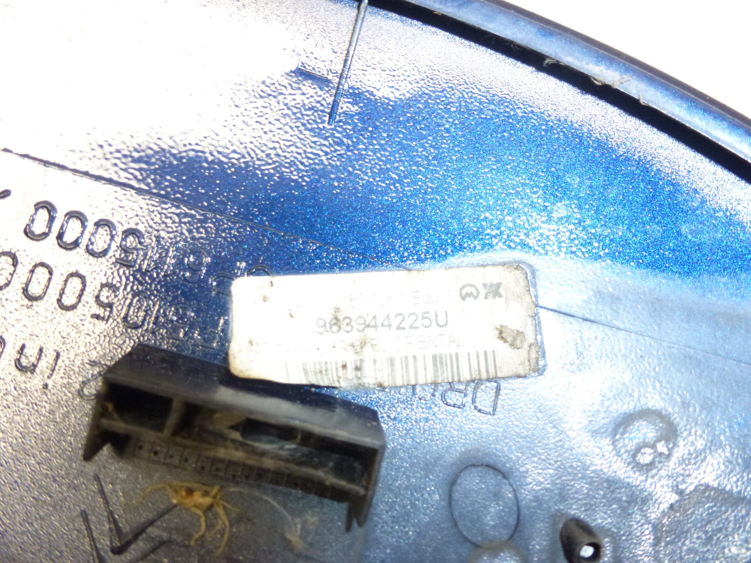 Rechte Spiegelabdeckung Citroën Xsara Picasso 9639444225U 815243 KPU