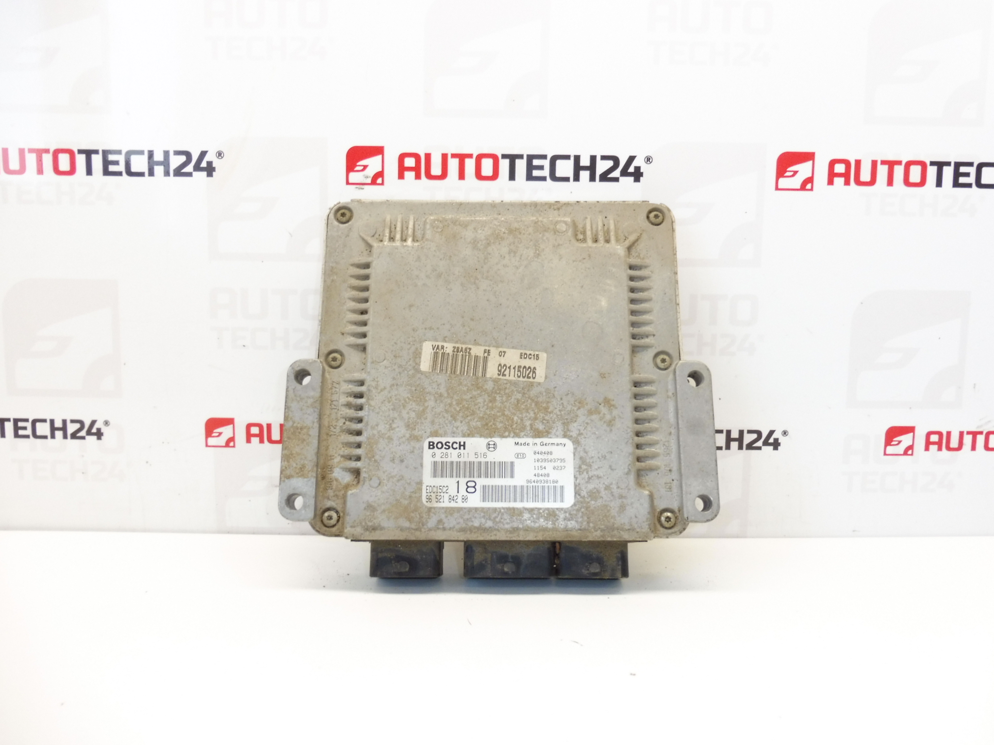 Steuergerät Bosch EDC15C2 2.2 HDI 0281011516 9652184280 1940E6