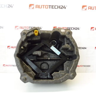 Hebelwerkzeugsatz, Radschlüssel, Abschleppöse Peugeot 407 672599 6736C1 674414