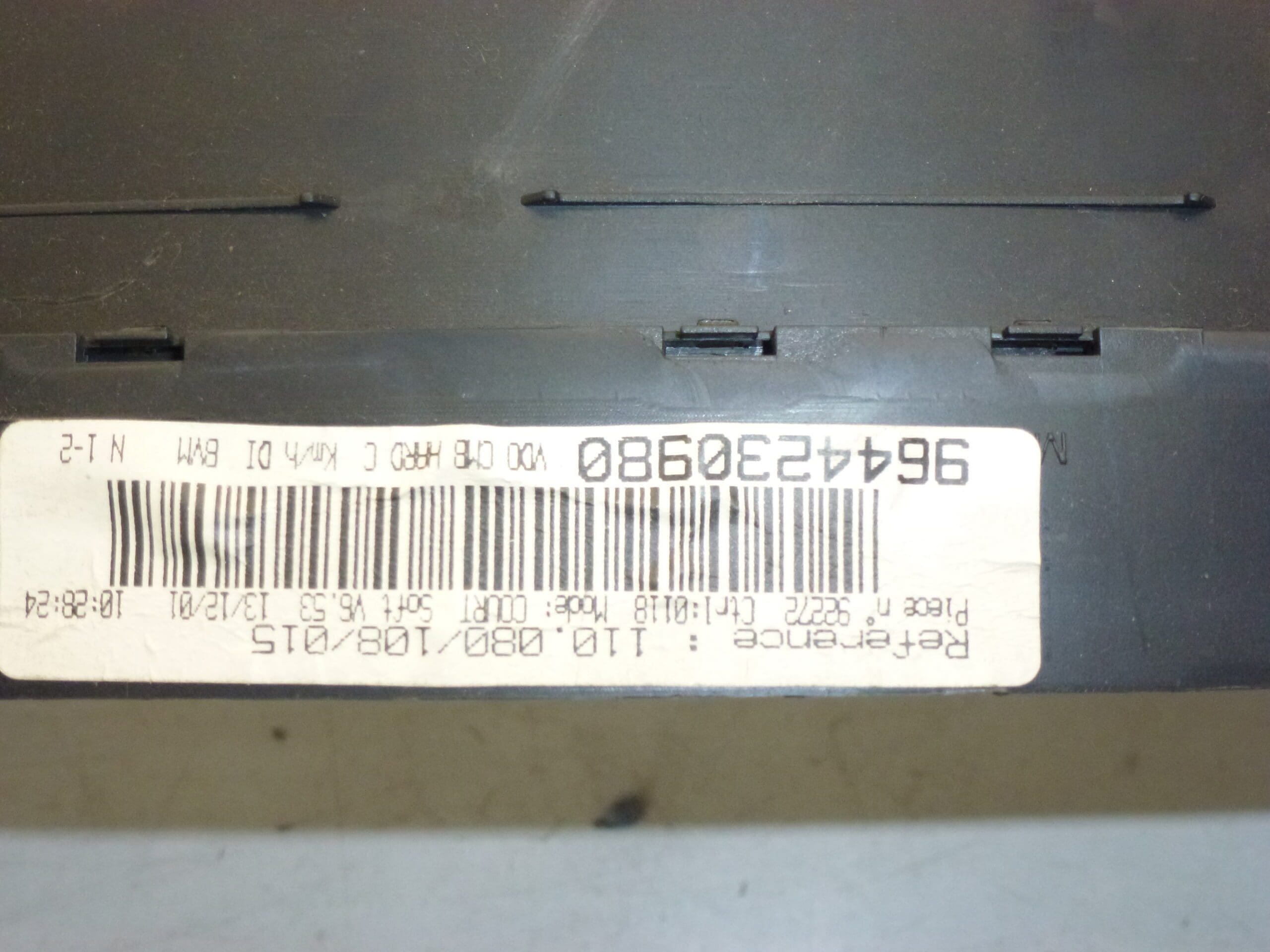 Tacho Peugeot 406 2.2 HDI 9644230980 Laufleistung 193000 km