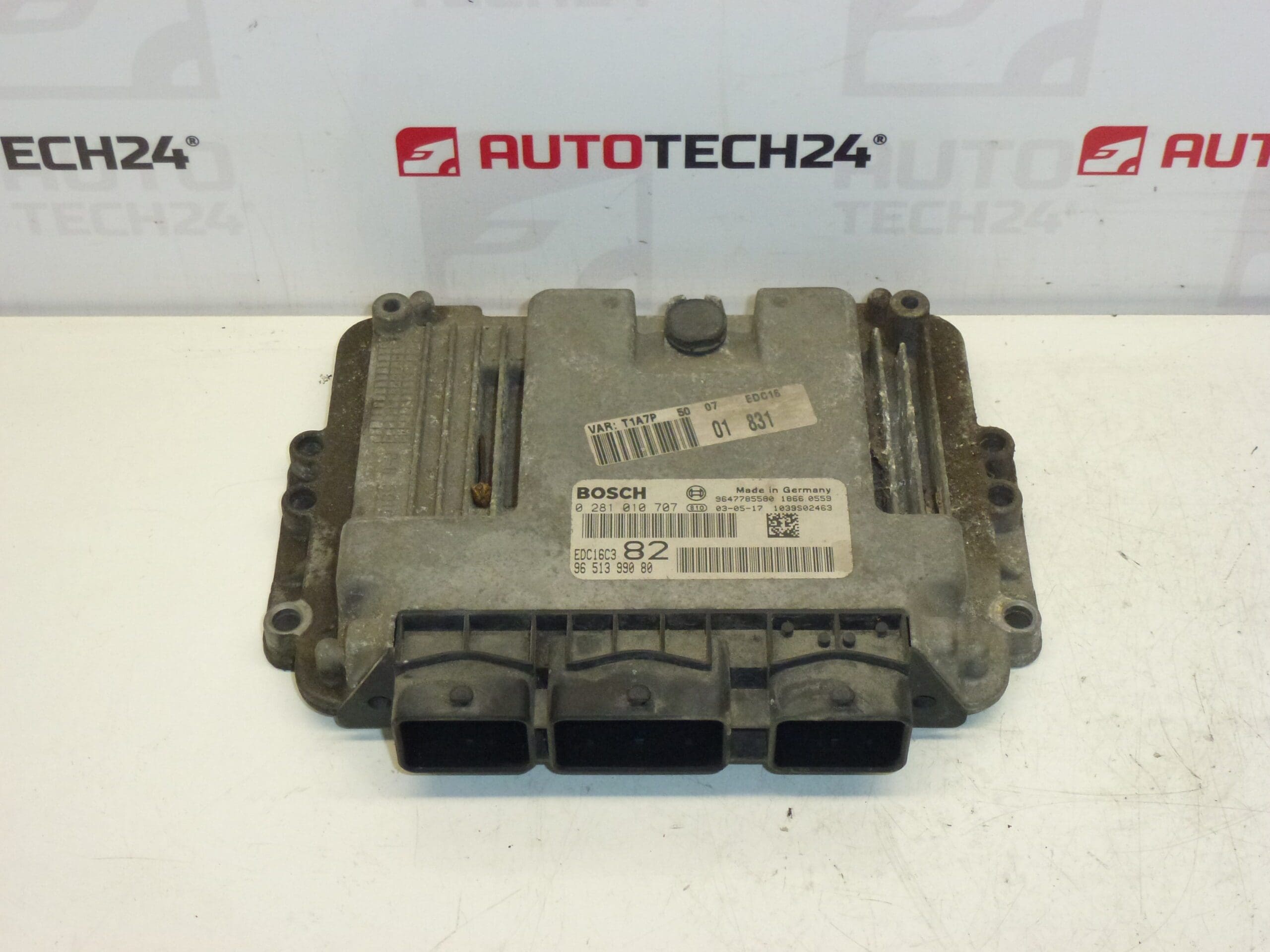 Steuergerät Bosch EDC16C3 1.4 HDI 0281010707 9651399080