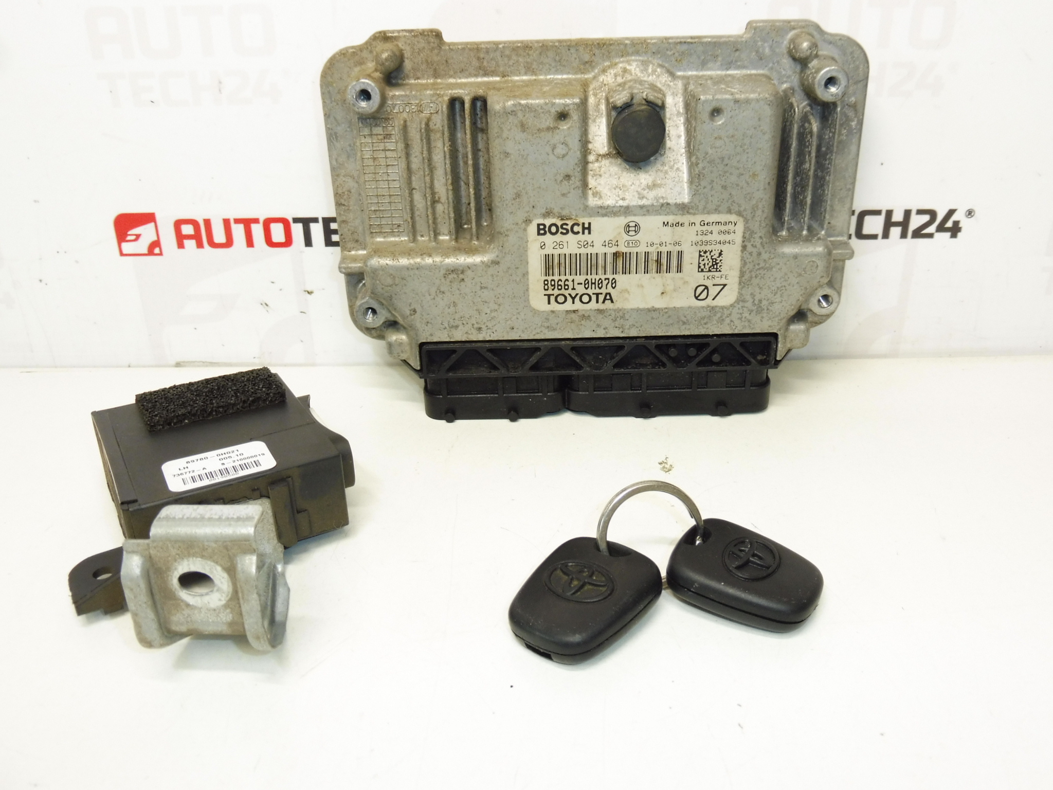 Bosch 1.0i 1KR ECU-Kit 89661-0H070 0261S04464 1943FE und 89780-0H021
