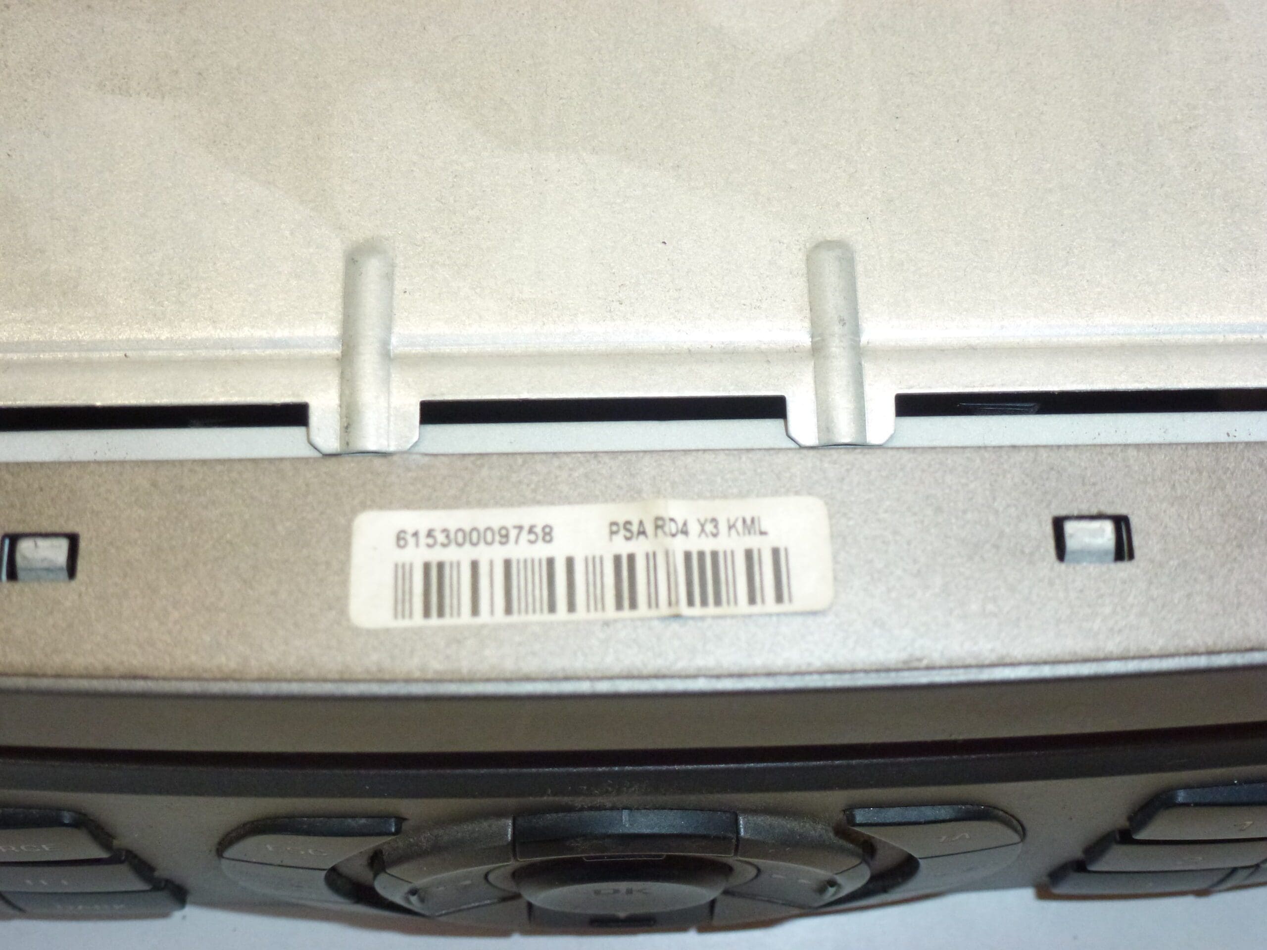 Citroën Peugeot RD4 N1 Autoradio 9657312777 6564V1