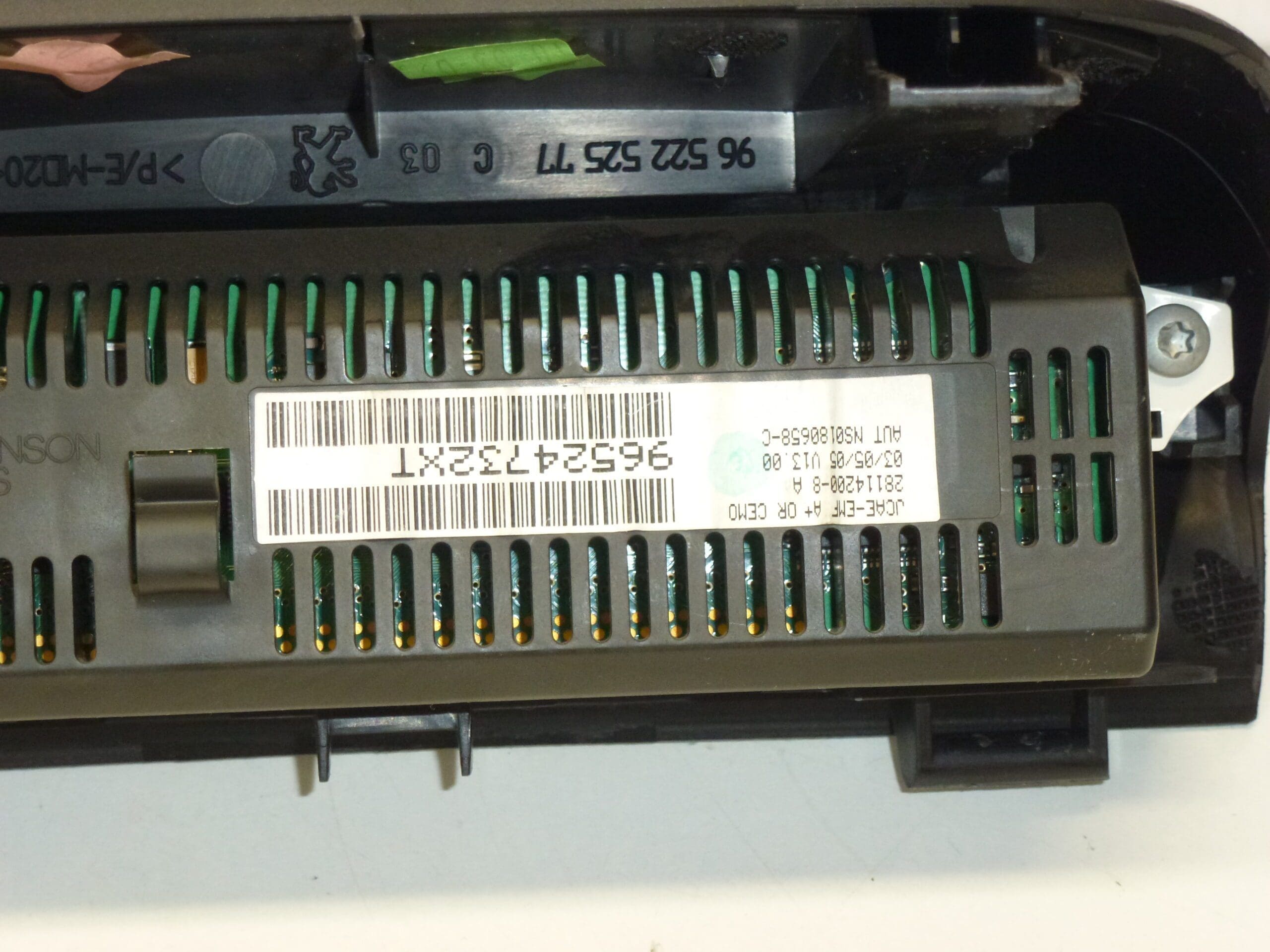 Computer-Radio-Display Peugeot 307 PSA 96524732XT 6155EG