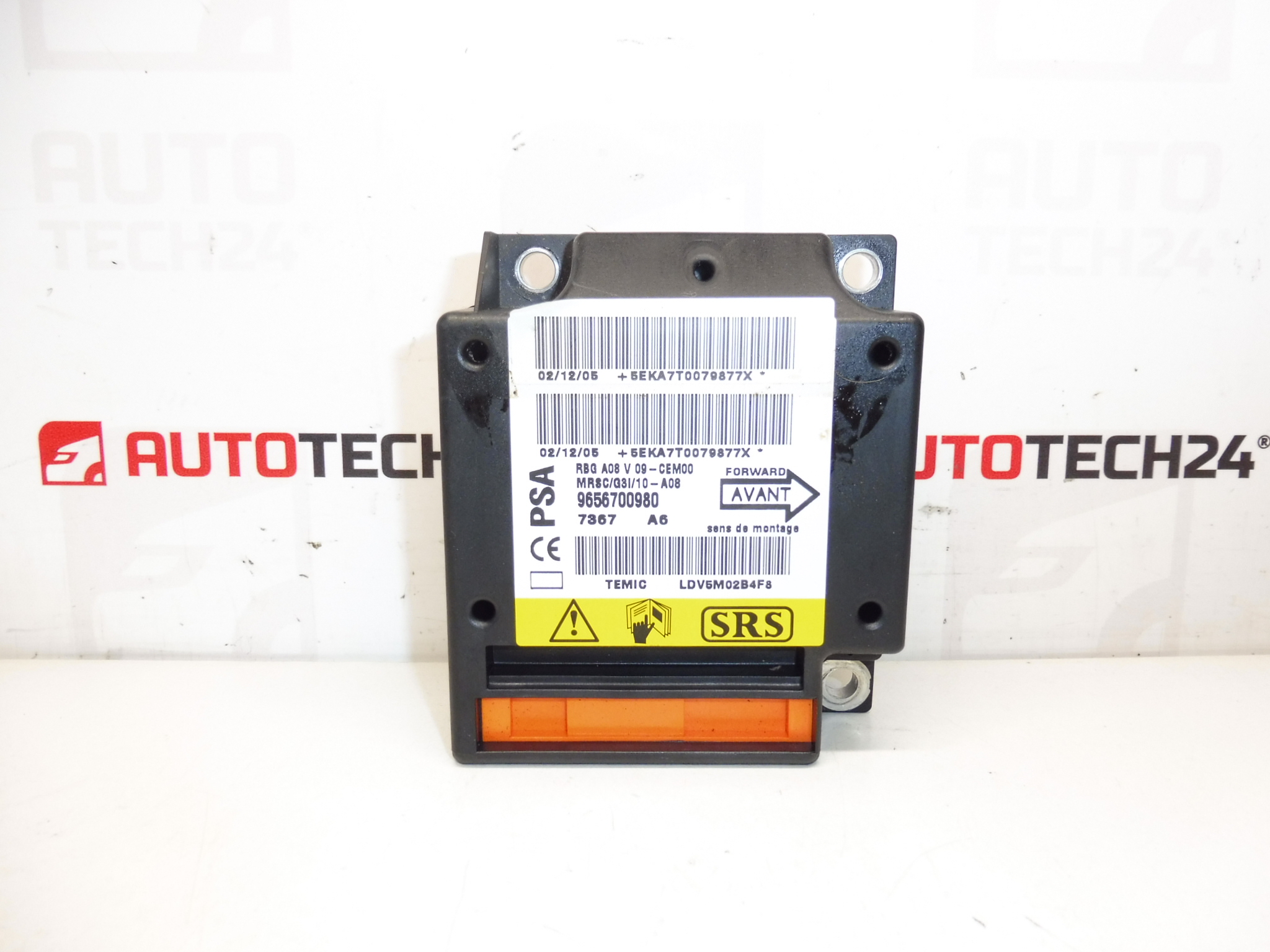 Airbageinheit Peugeot 1007 9656700980 654670