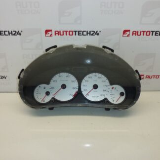 Tachoalarme Peugeot 206 Laufleistung 136000 km 9648836680 6104VA