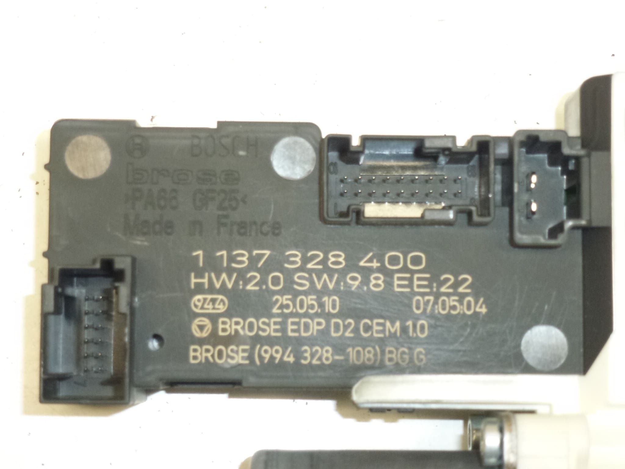 Peugeot 407 Fensterhebermotor links 9663036480 9221Z0