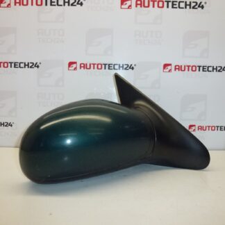 Rechter Rückspiegel grün metallic Peugeot 406 8149T1