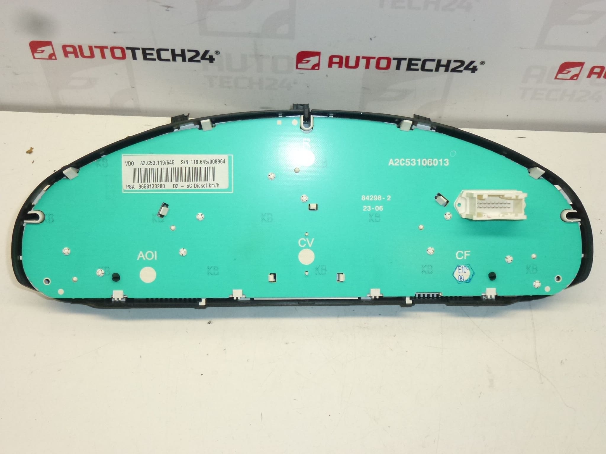 Tacho Peugeot 407 188 Tausend km 9658138280