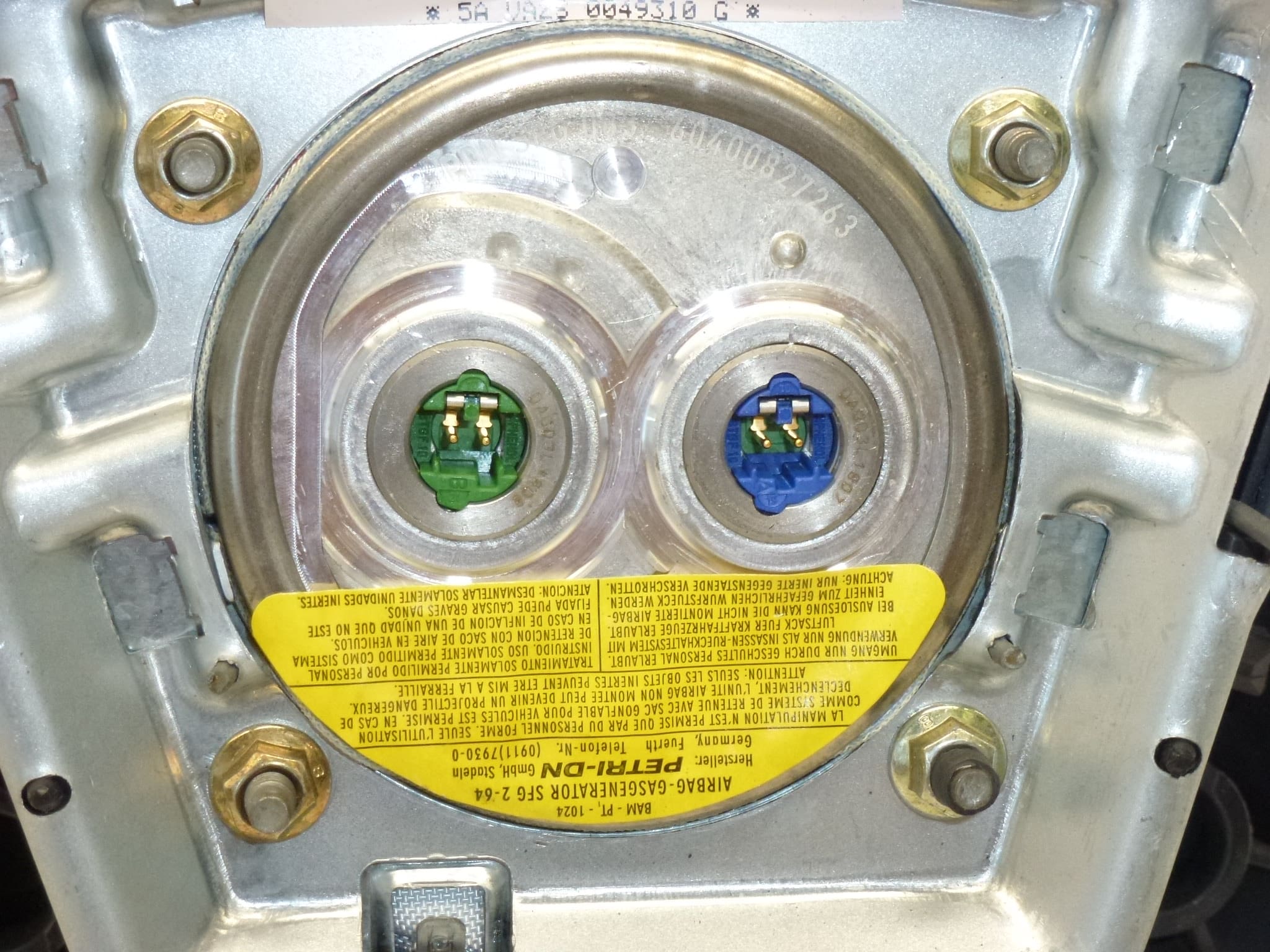 Citroën C8 Fahrerairbag 14958410YR 4112HQ