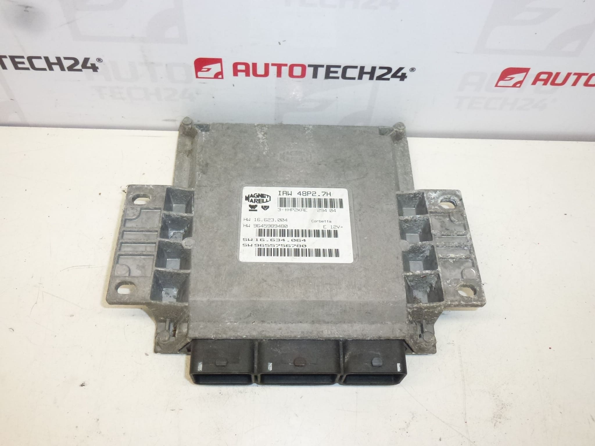 Steuergerät IAW 48P2.7H 9655756780 9645989480 1938VY