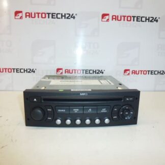 Autoradio mit CD MP3 Citroën Peugeot 9663080277 657903