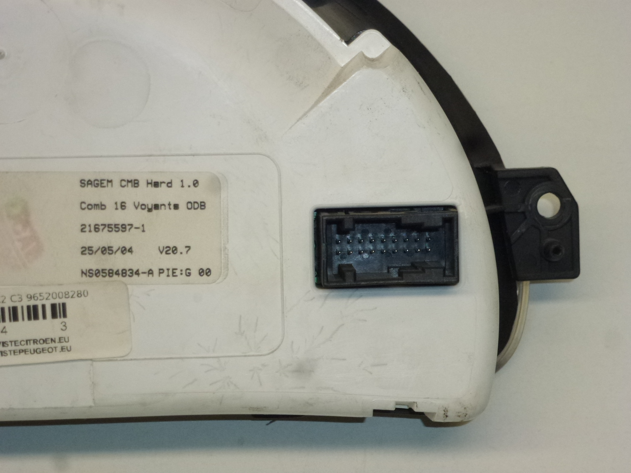 Tachometer Citroën C2 C3 9652008280