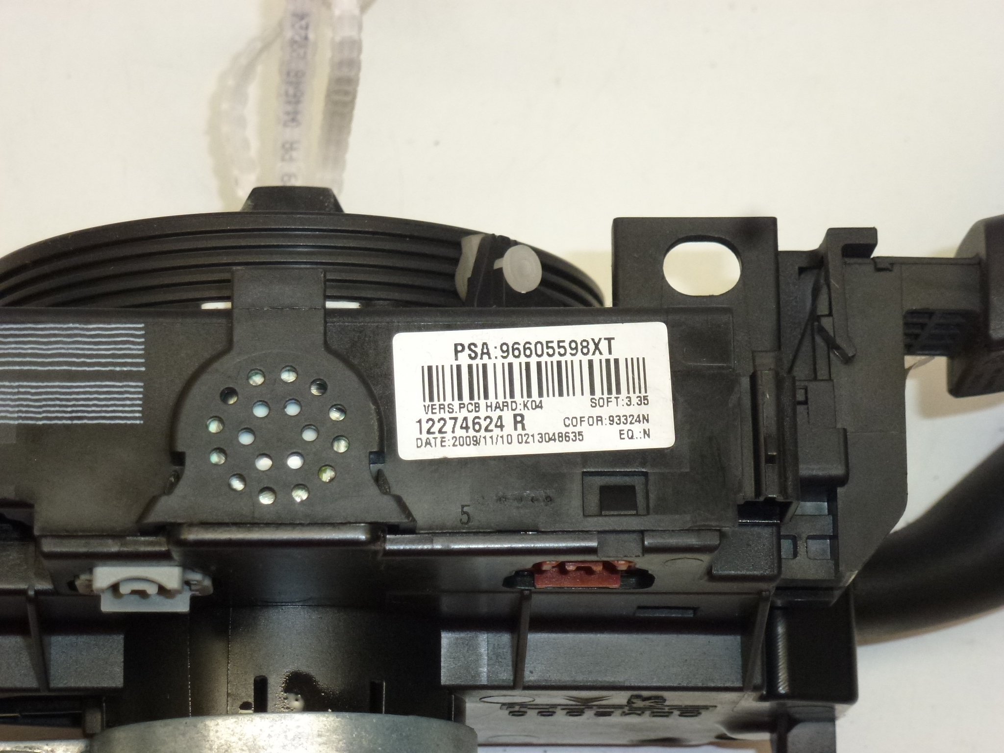 Citroën Peugeot 96605598XT 6242A3 Schalthebel