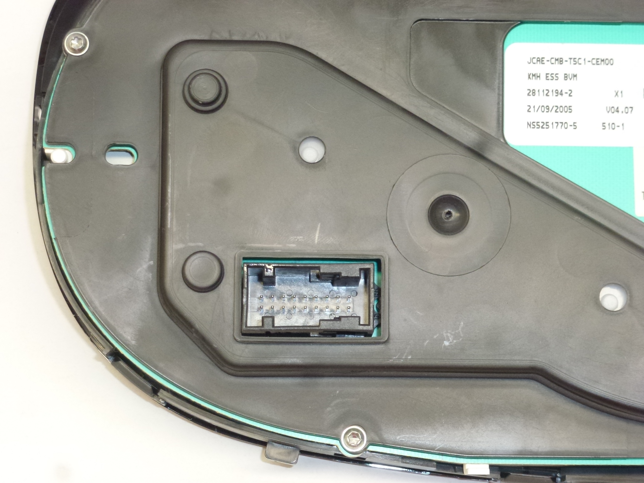 Tacho Peugeot 307 II Laufleistung 215000 km 9654485080 6106N0