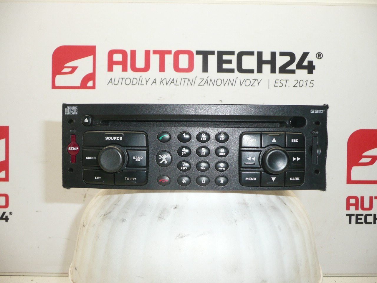 Peugeot 307 RT3-N3 96590499XT 6560RQ Autoradio