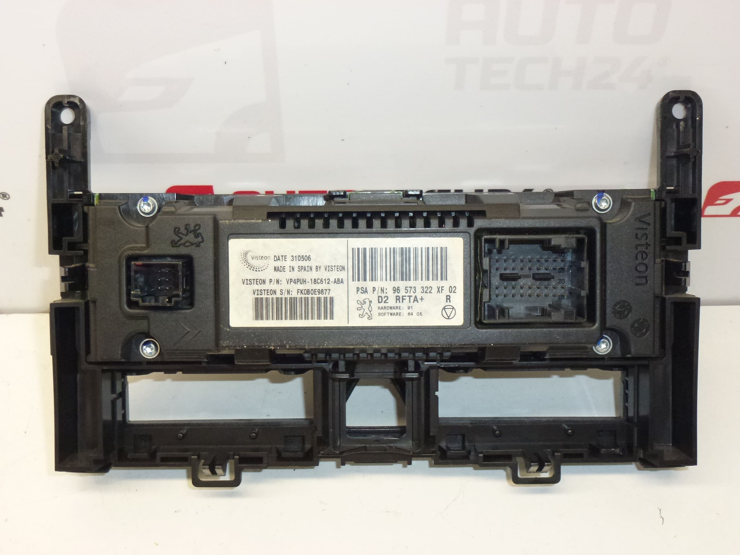 Klimaanlagensteuerung Peugeot 407 96573322XF 6451SC – Bild 2