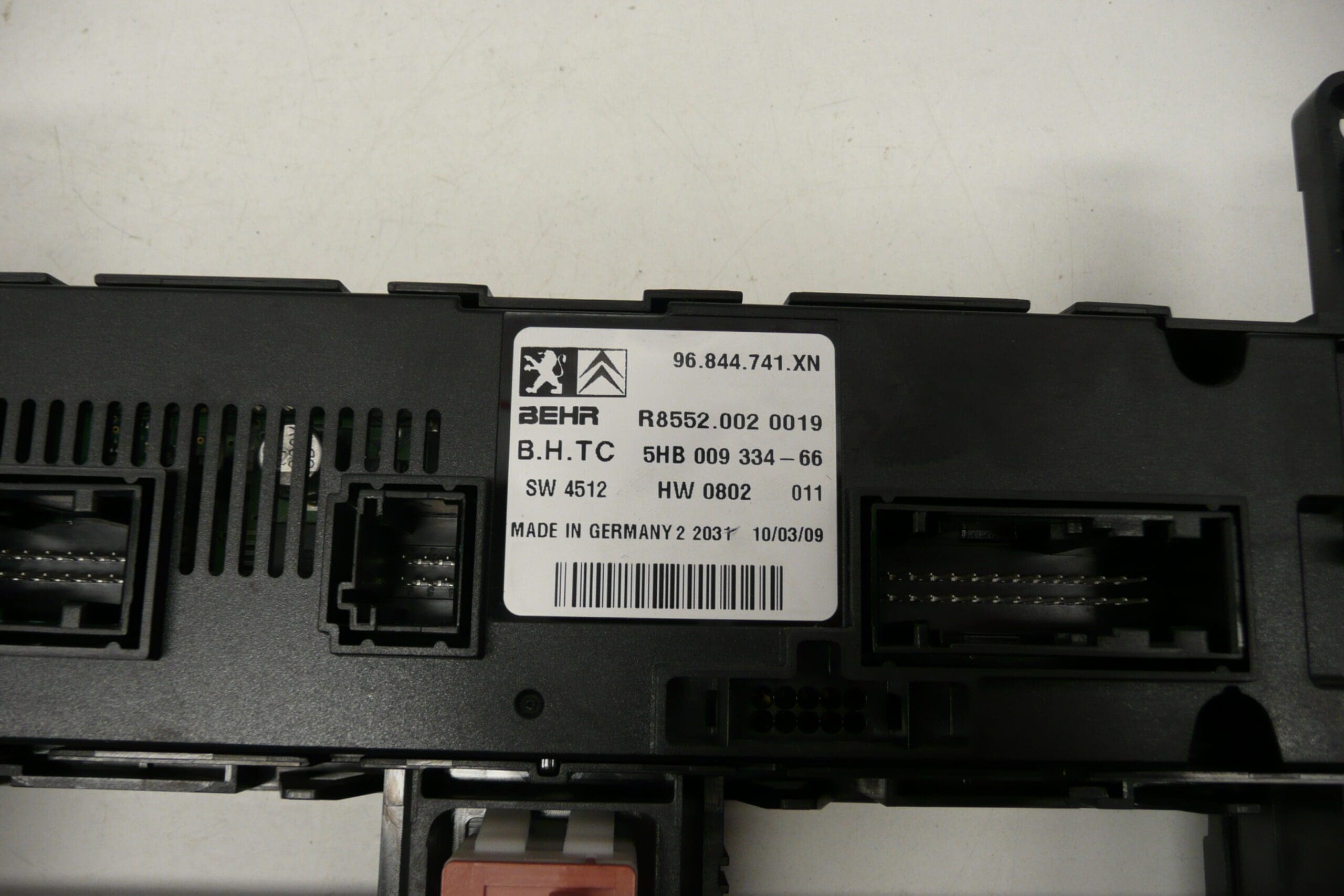 Heizung Klimaanlage Steuergerät Peugeot 407 96844741XN 6452J8 – Bild 2