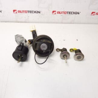 Schlosssatz + 2 Platten Citroën C1 Peugeot 107 1608745780 4162FH