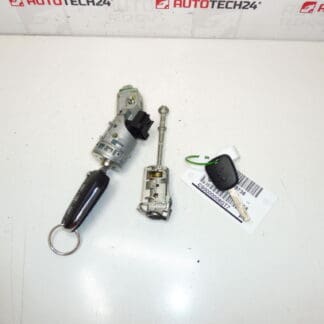 Schlosssatz plus Peugeot 301 Funkschlüssel 9678792480