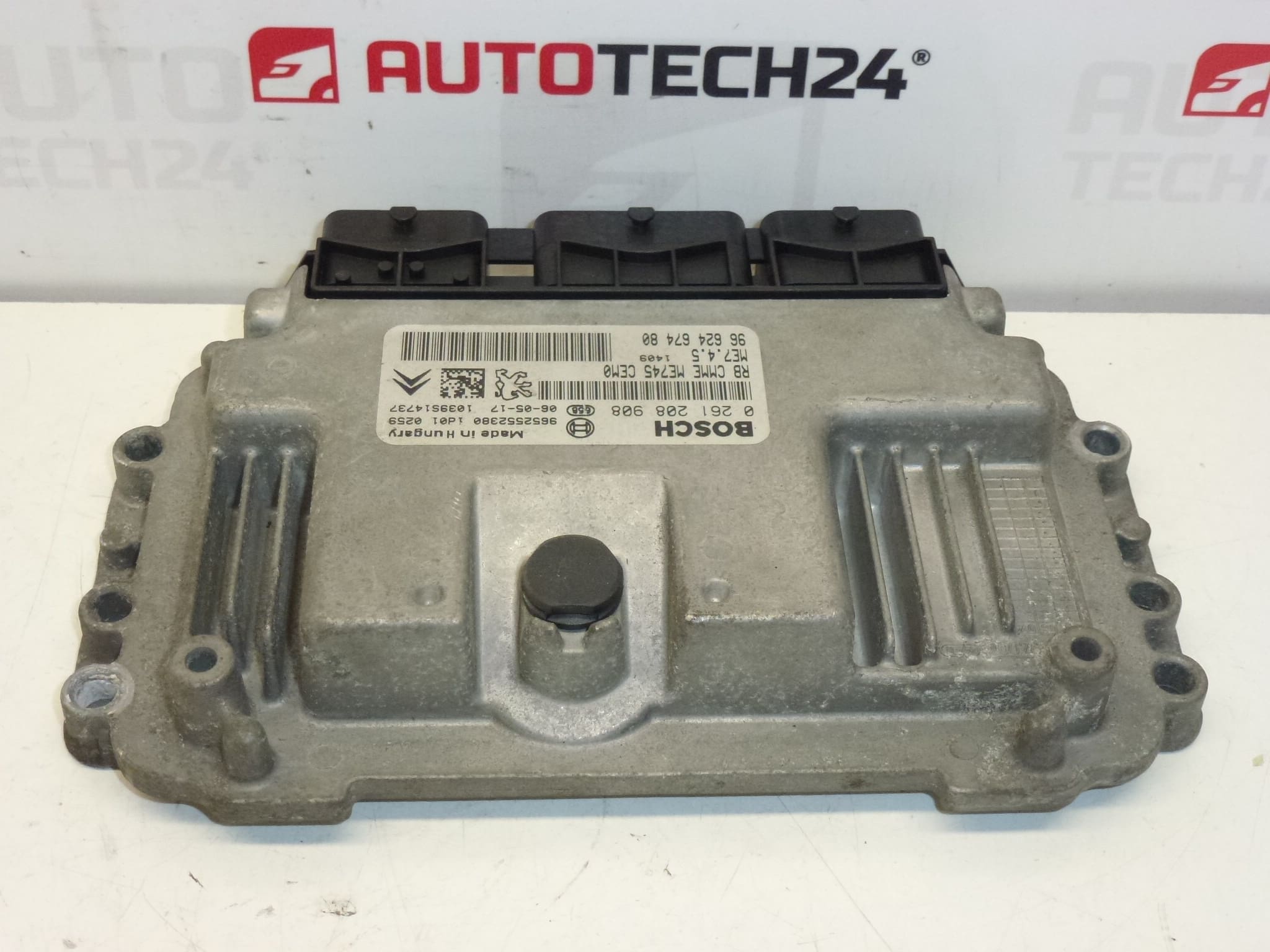 ECU Bosch ME7.4.5 0261208908 9662467480 9652552380 – Bild 2