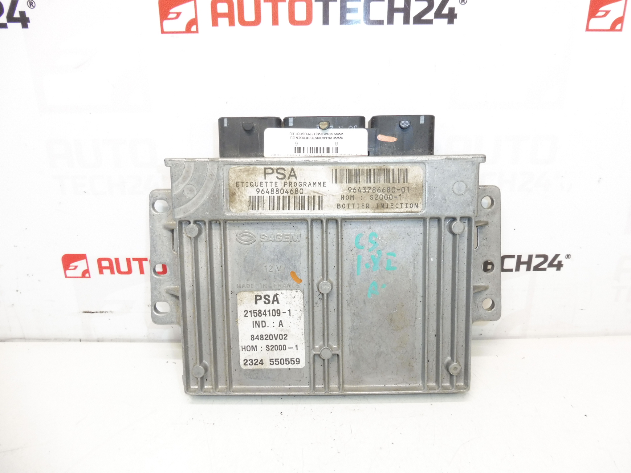 ECU Sagem S2000-1 1.8 16V 9643786680-01