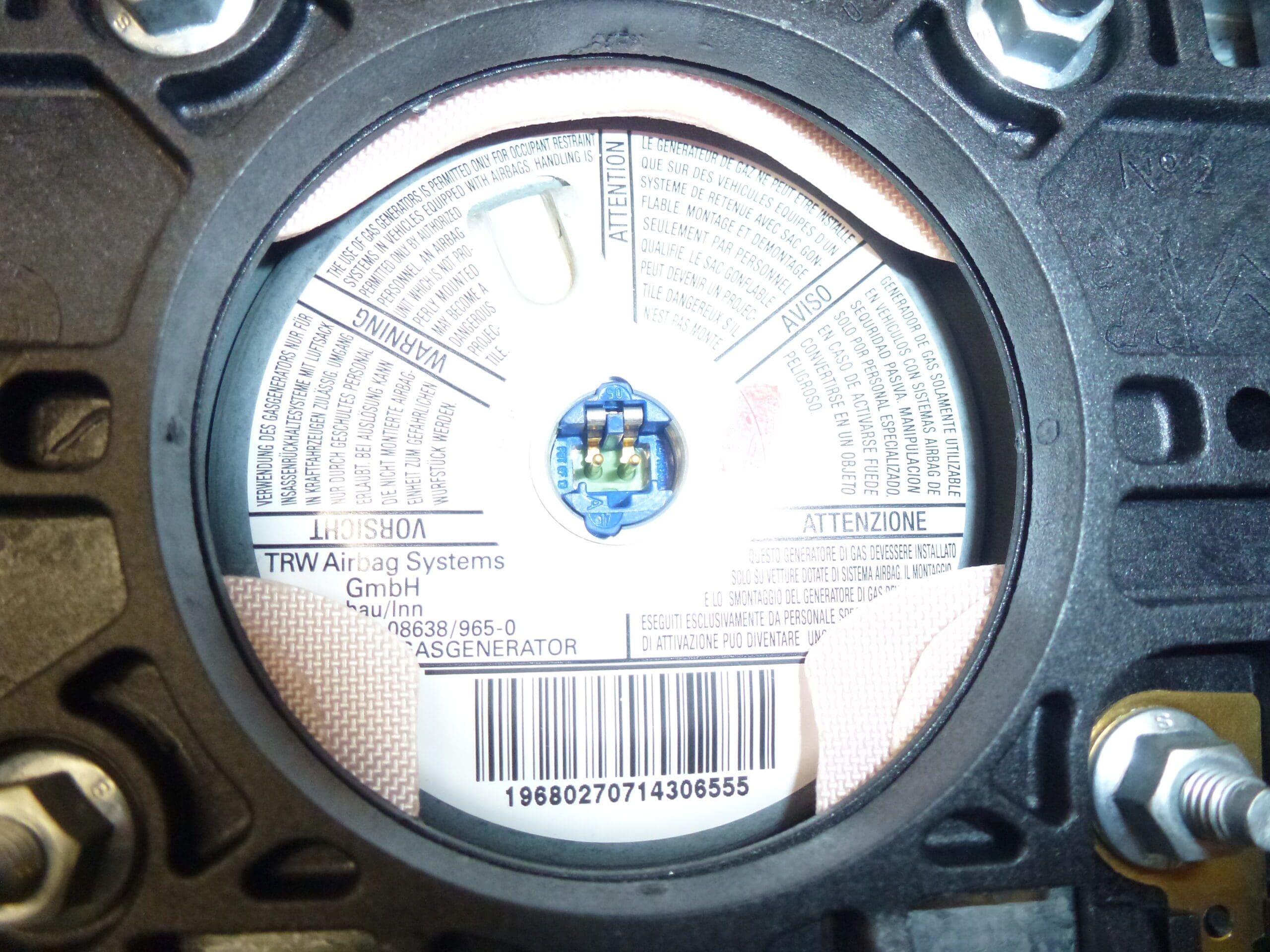 Airbag Citroën Berlingo II 96639595XT 4112GG – Bild 2