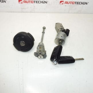 Set von Schlössern 2 Tasten Citroën C5 X7 4162ns 4162KF