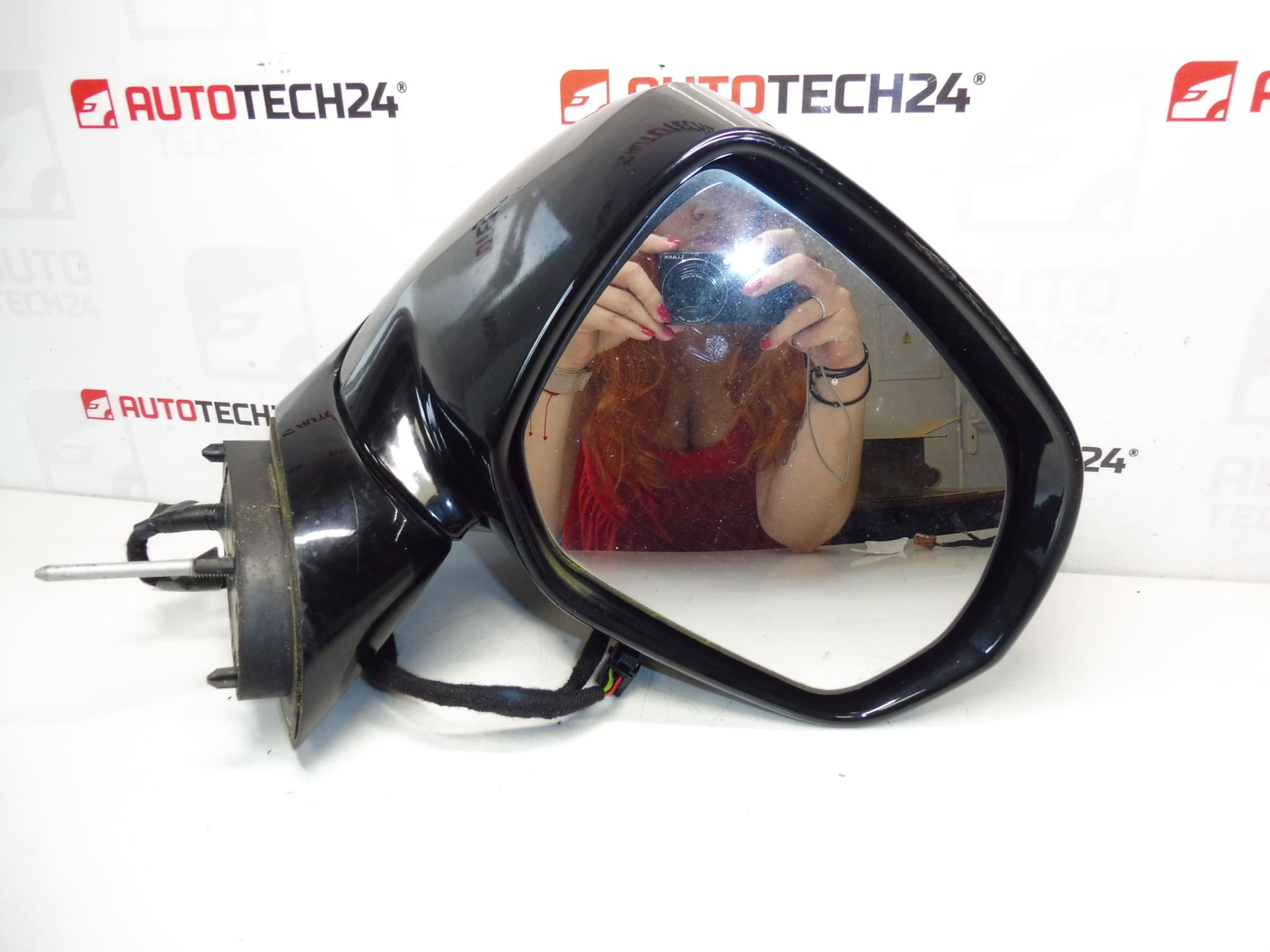 Außenspiegel rechts, chrom, für Citroën C3 Picasso, 1609347580 – Bild 2