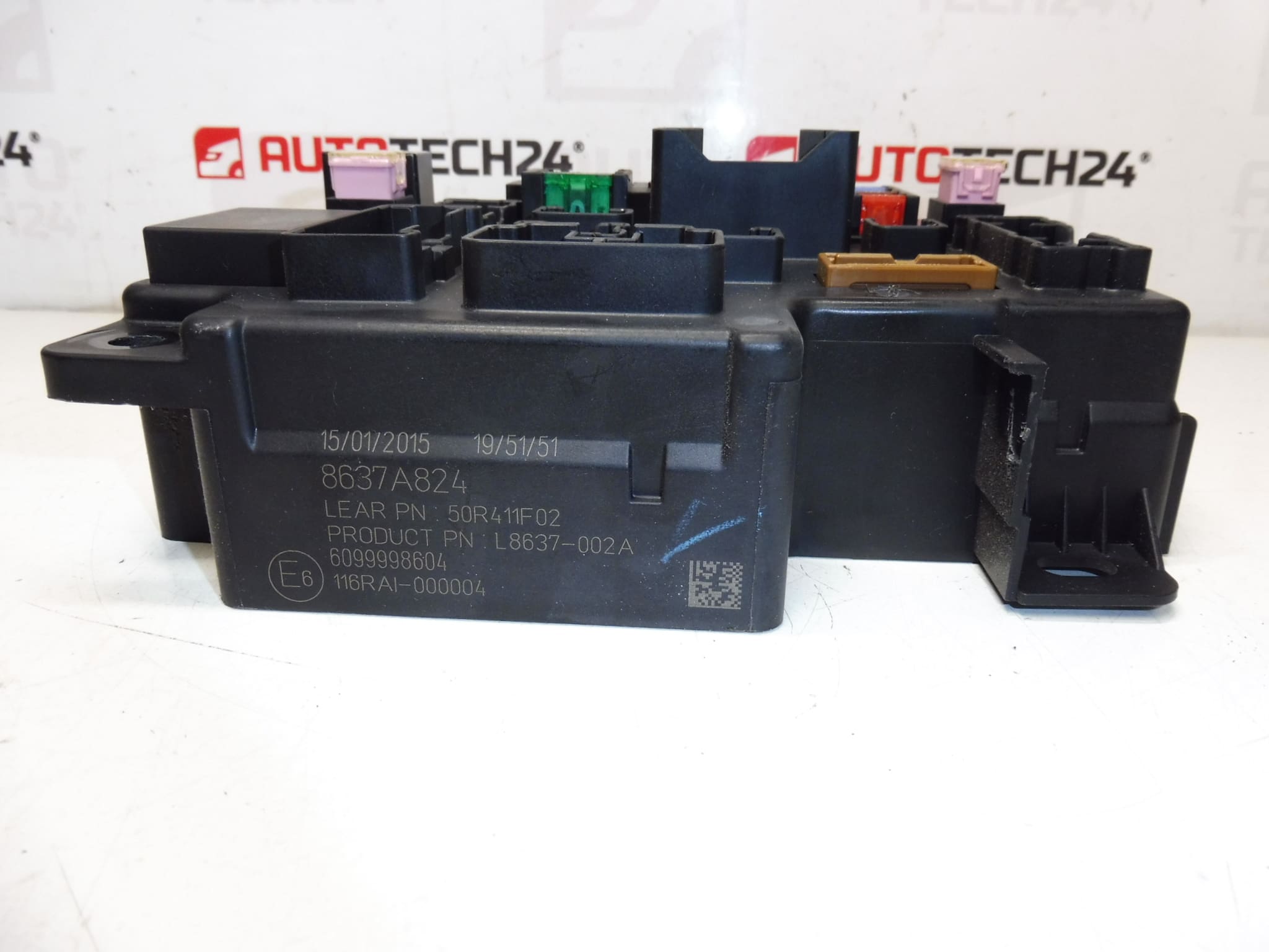 BSI-Steuergerät für Citroën C-Crosser / Peugeot 4007 - 8637A824 6580WV 6580WT – Bild 2