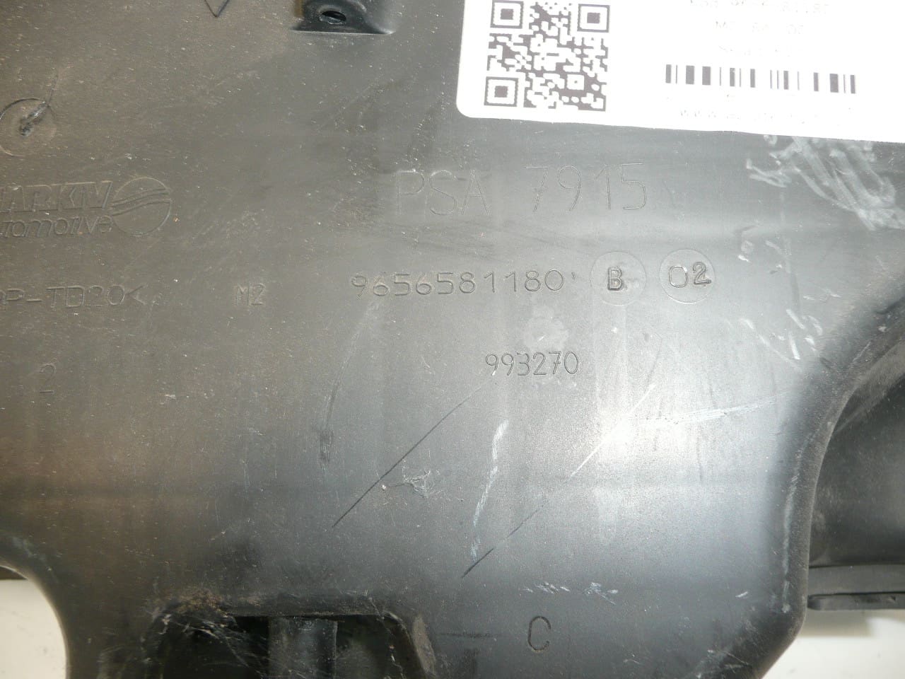 Filterkasten Citroën Peugeot 1.6 HDI 9656581180 – Bild 2