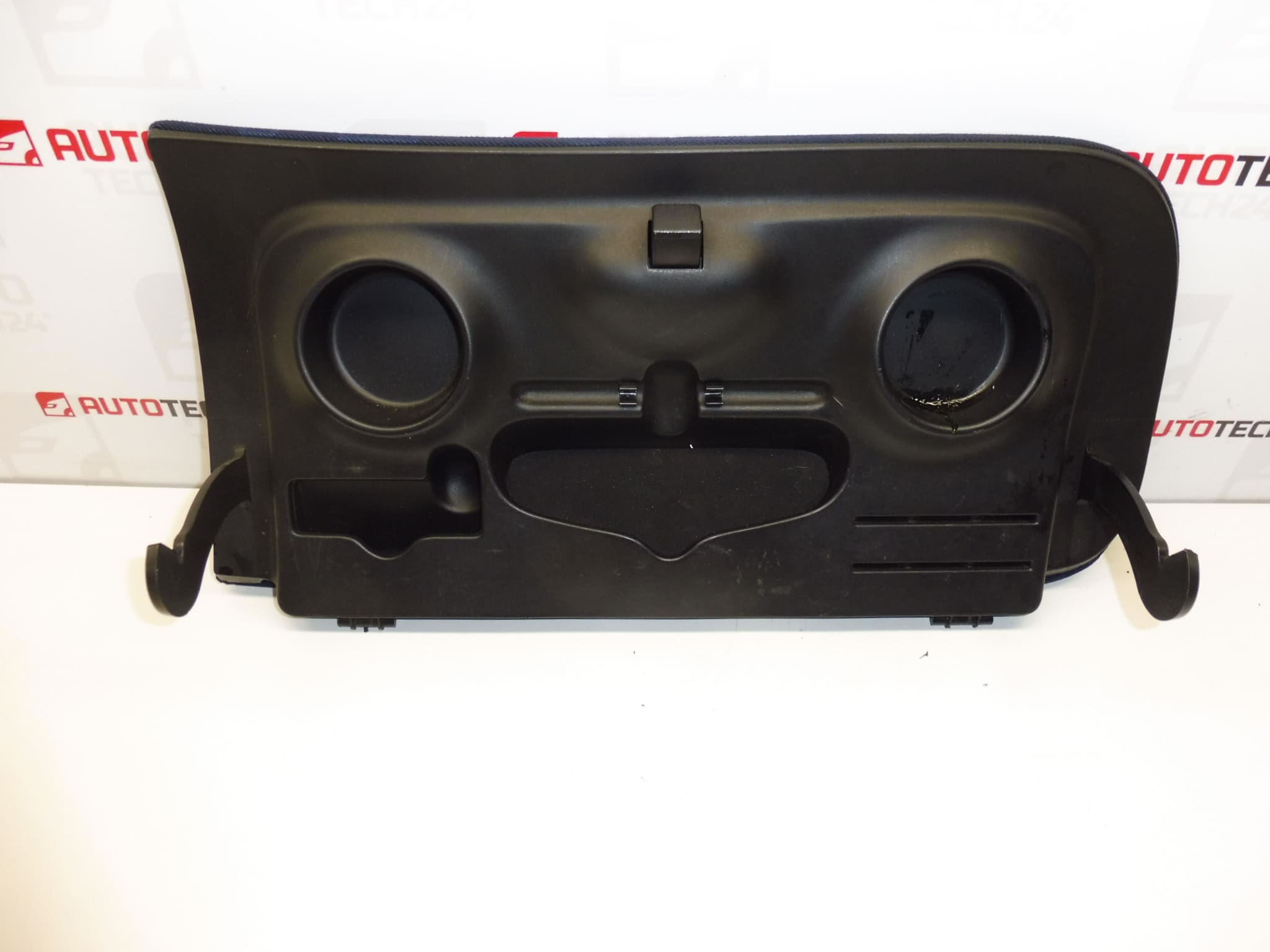 Handschuhfachabdeckung aus blauem Stoff Peugeot 206 96436467LD 8214LN – Bild 2