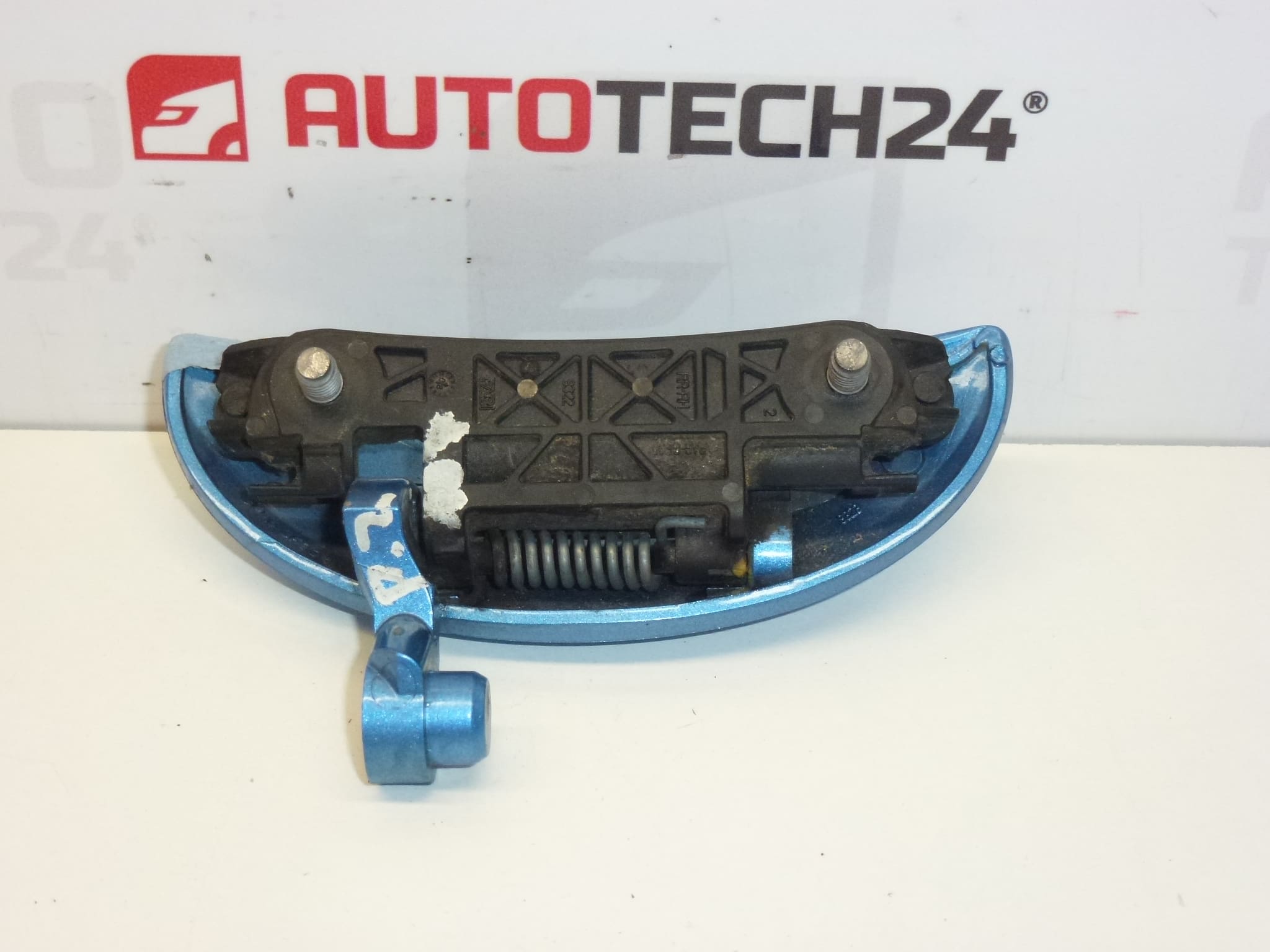Türgriff hinten rechts Citroën C1 Peugeot 107 blaumetallic 9101AN – Bild 2