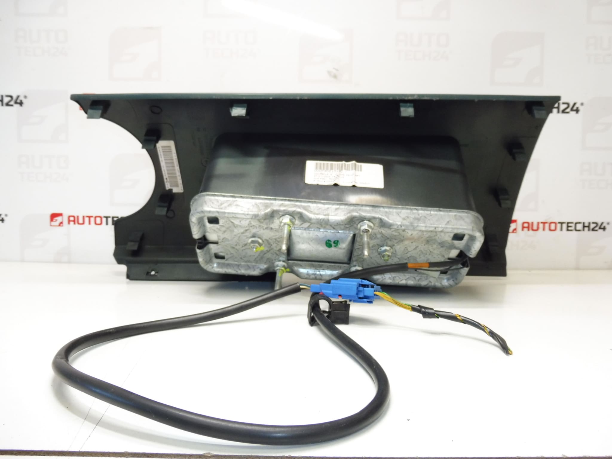 Airbag Citroën Berlingo II grün 9646461777 8216T1 – Bild 2