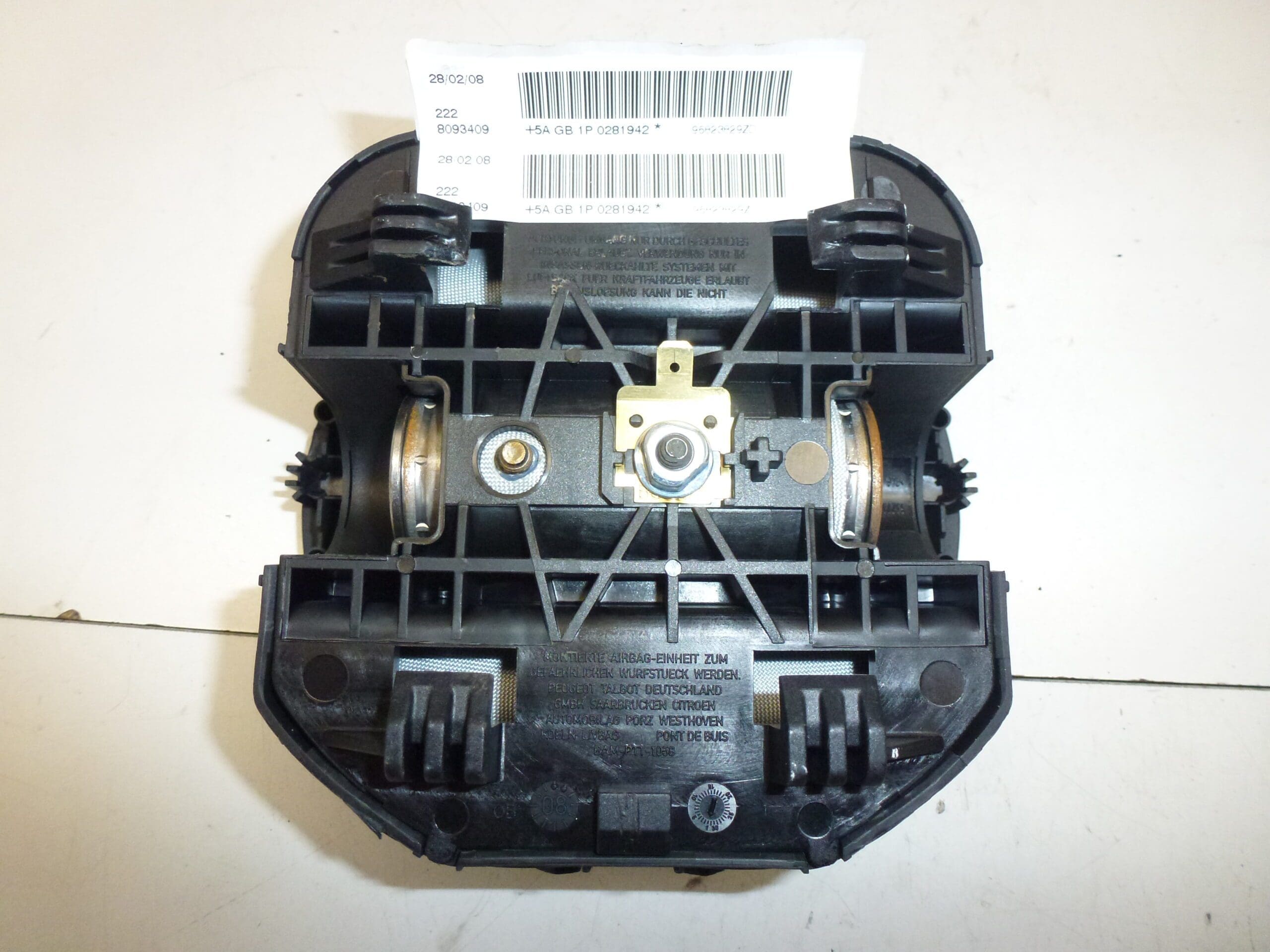 Airbaglenkrad Citroën C4 96823829ZD 4112KF – Bild 2