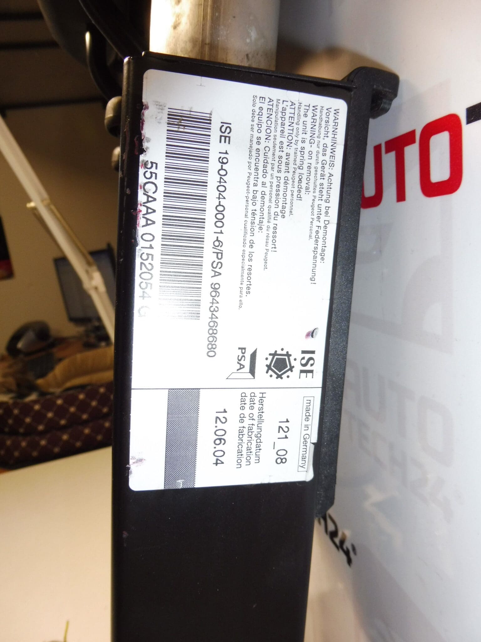 Sicherheitsbügel Peugeot 307 CC 9643468680 885290 – Bild 2