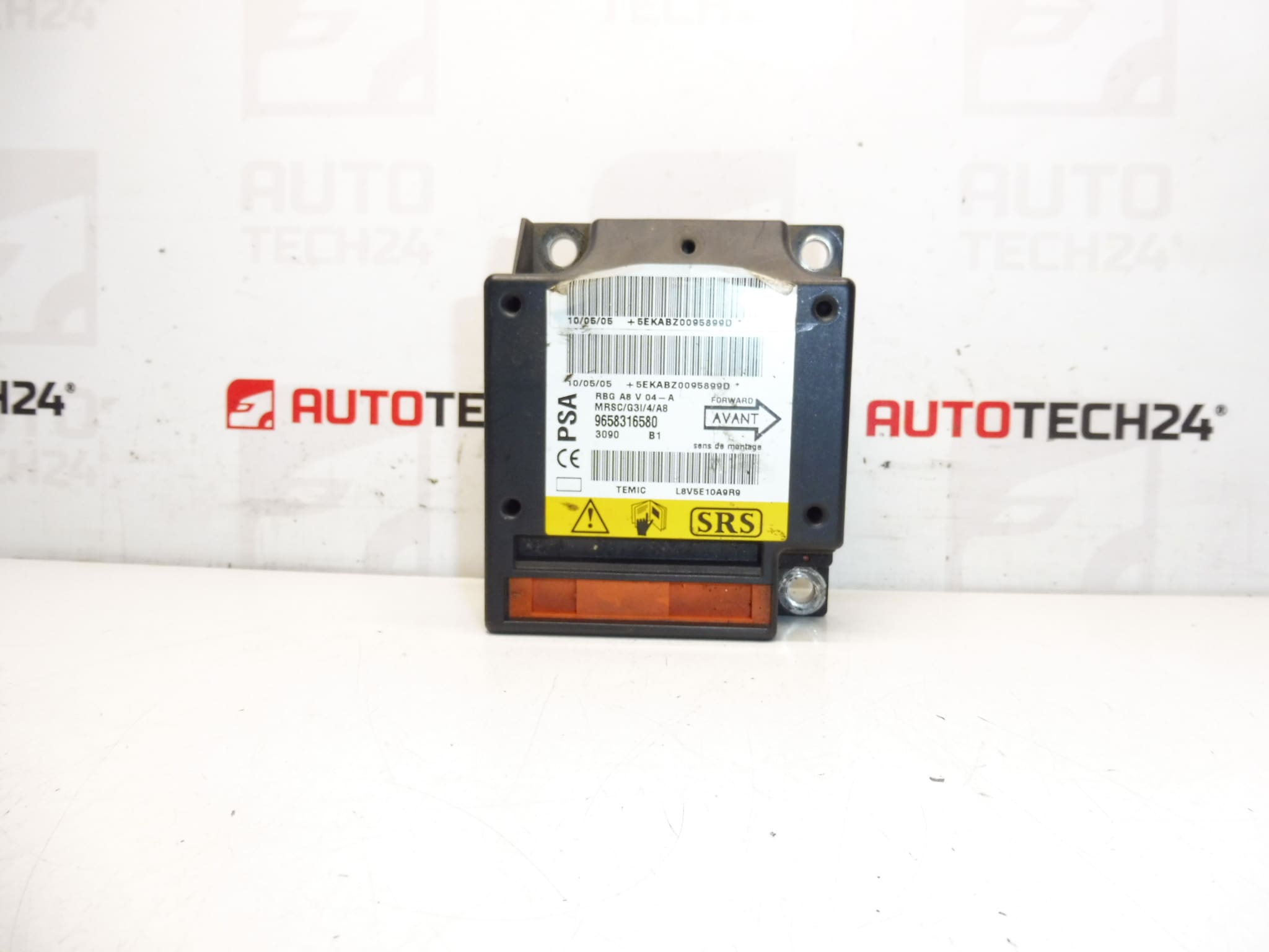 Citroën C2 C3 Airbageinheit 9658316580 654583