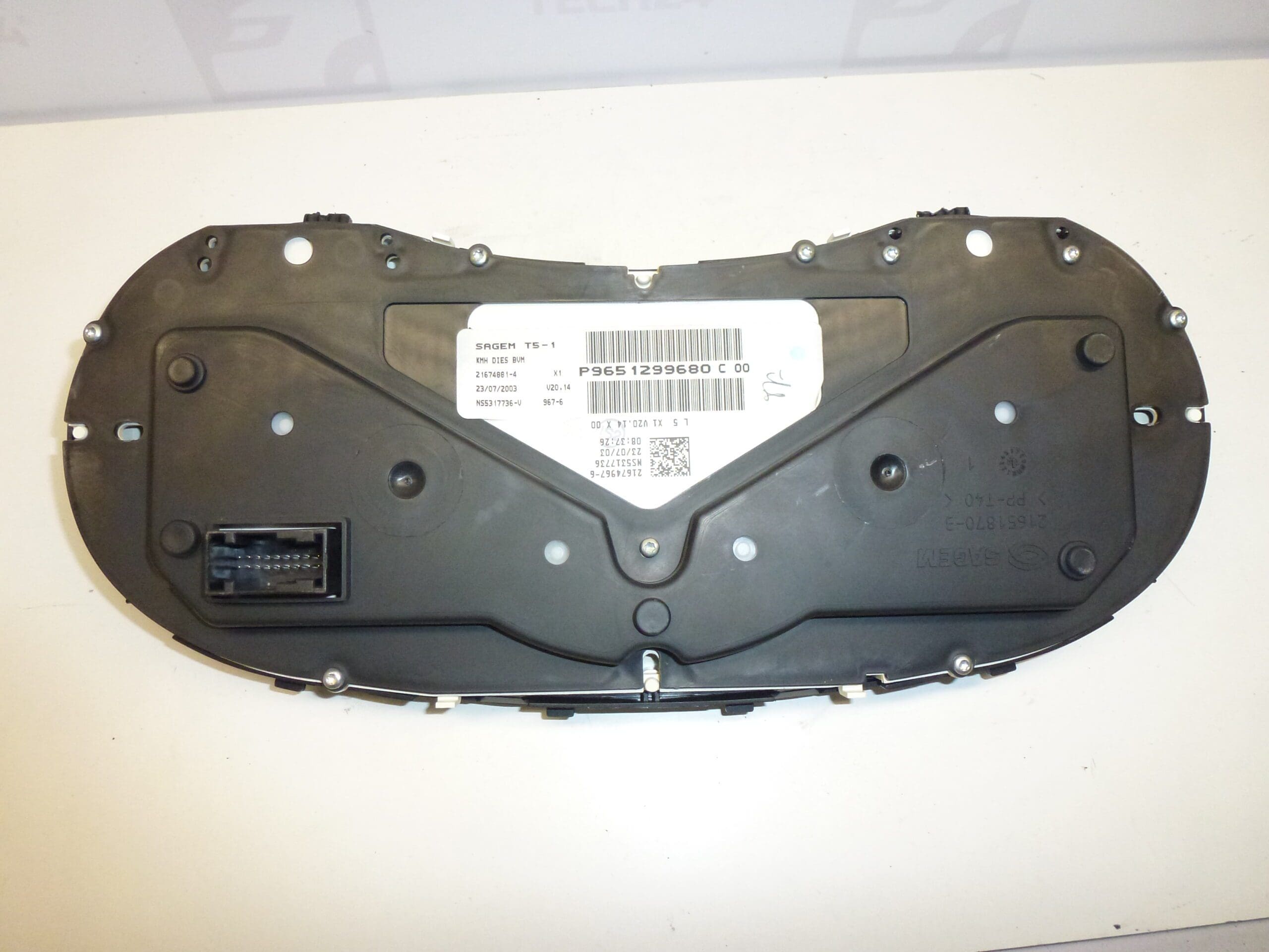 Tachometer Peugeot 307 168.000 km 9651299680 6104ZS