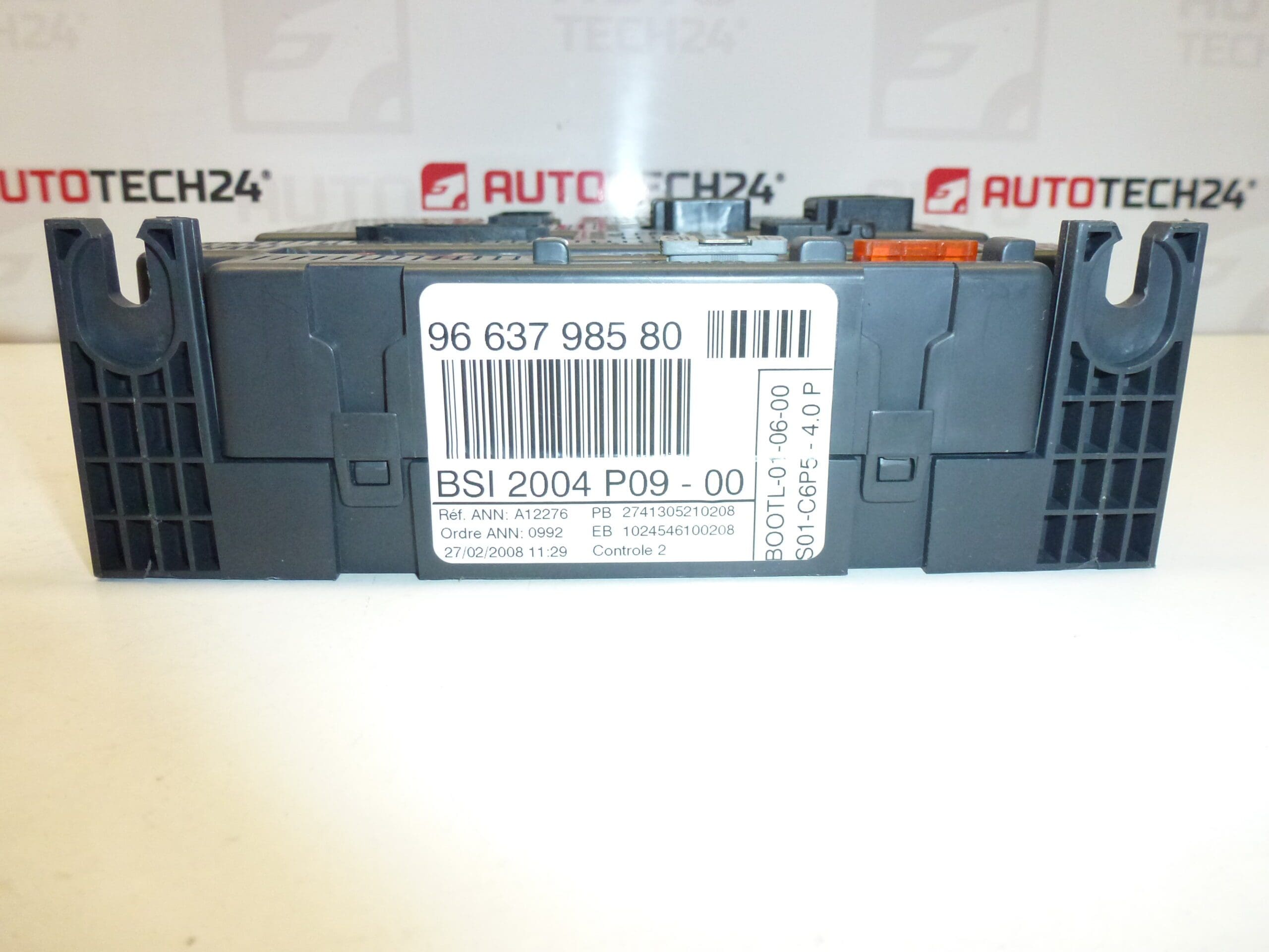 BSI-Steuergerät Valeo P09-00 Citroën Peugeot 9663798580 6580QK