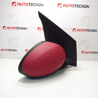 Rechter roter Außenspiegel Citroën C1 Peugeot 107 87910-0H010 87910-0H011