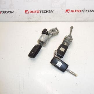 Satz Schlösser und 3 Schlüssel Citroën Peugeot 4162KF 4162KC