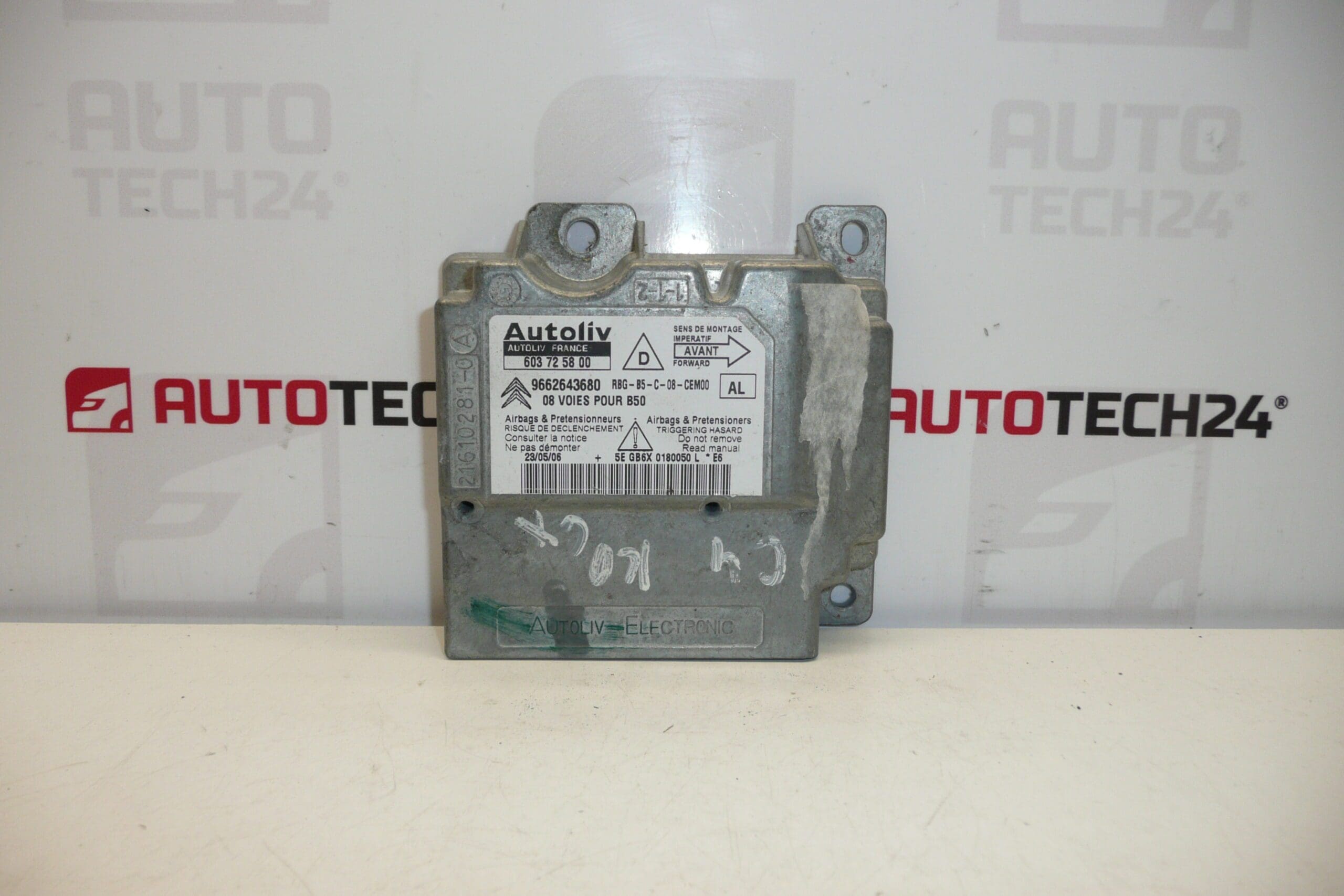 Citroën C4 Airbageinheit 9662643680 654633