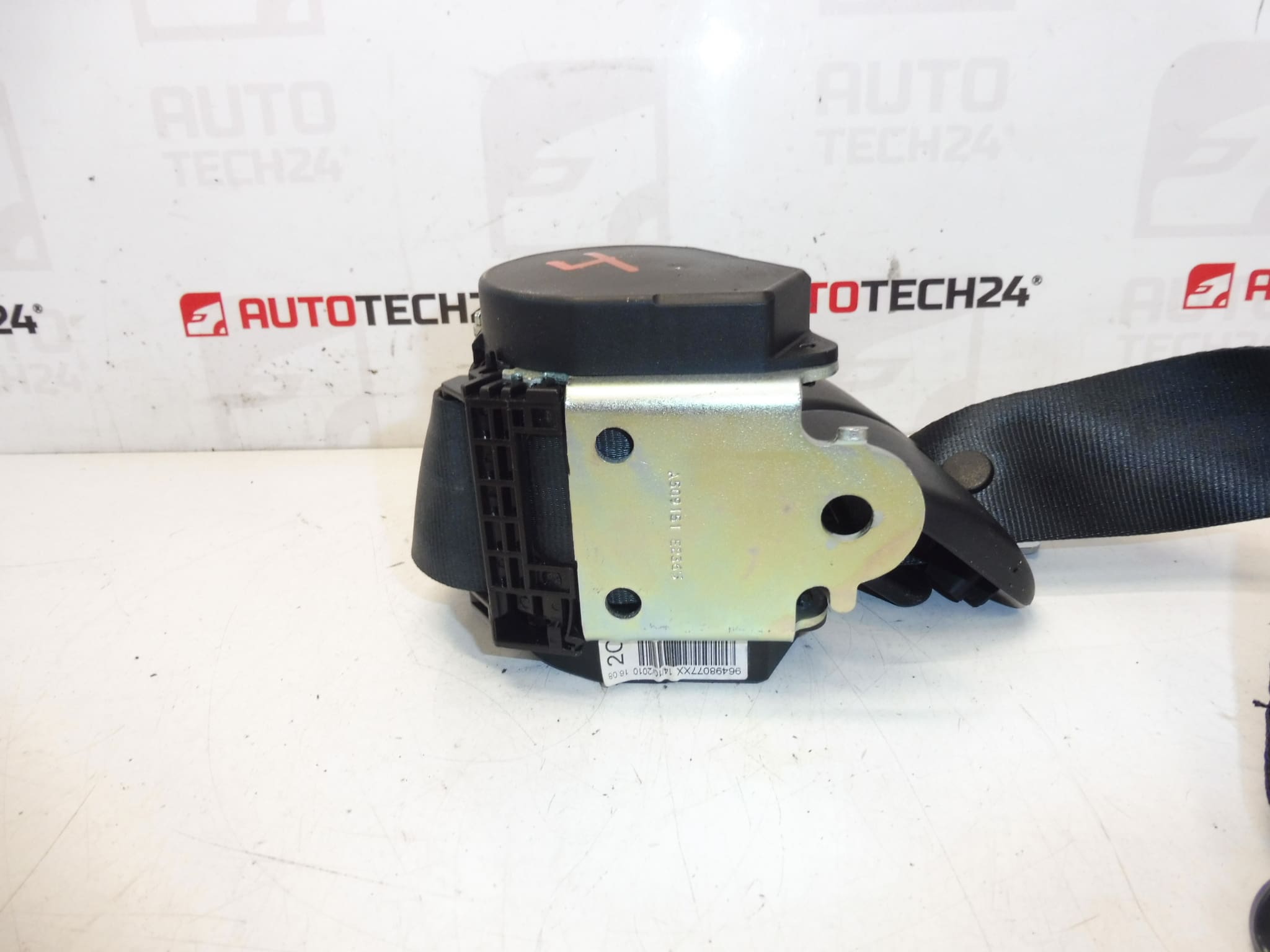Peugeot 207 Sicherheitsgurt hinten 96498077XX 8974SY – Bild 2