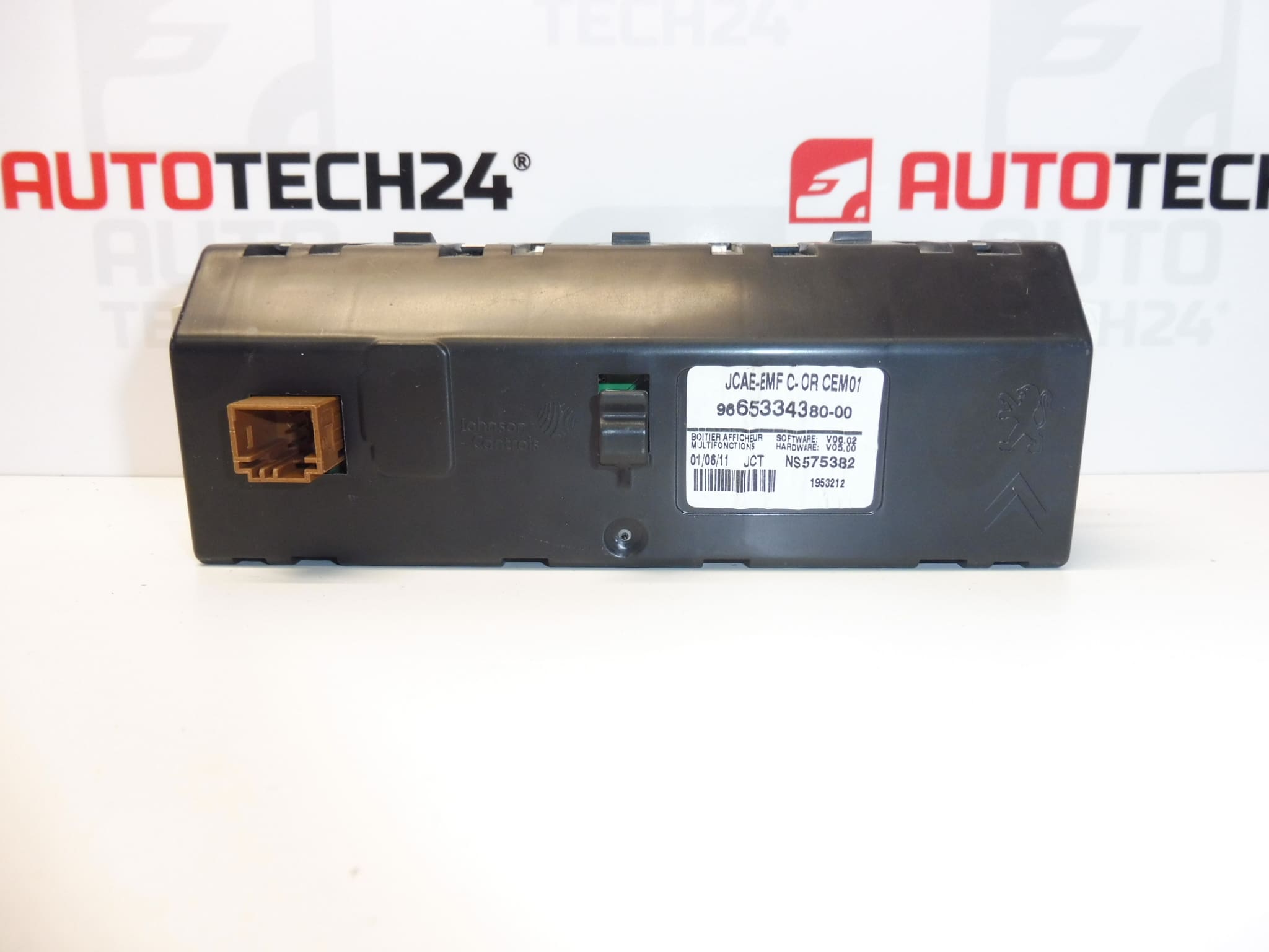 Citroen C4 II Computerradio-Display 9665334380 6155HW – Bild 2