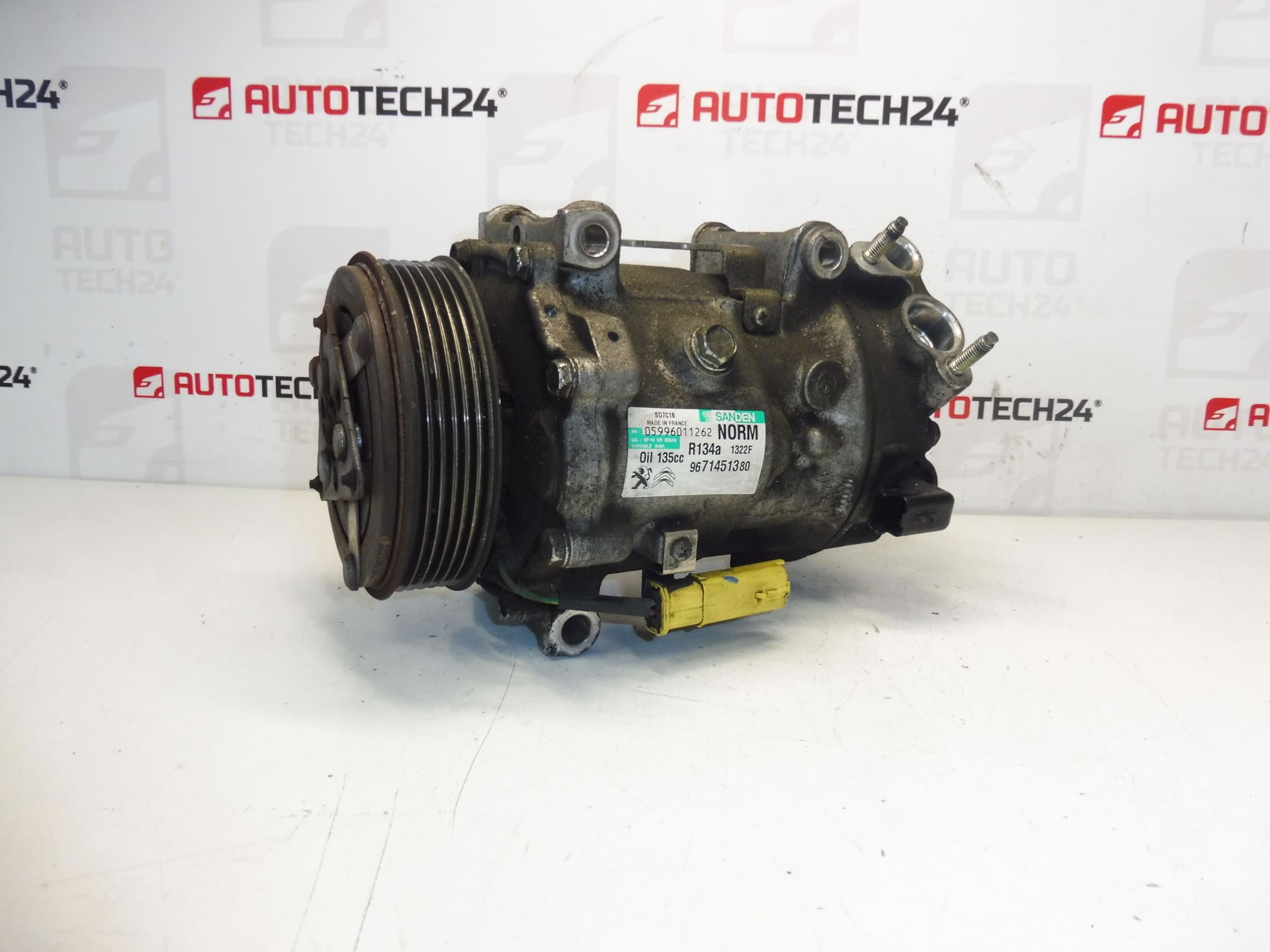 Klimakompressor Sanden SD7C16 9671451380 1322F 6453ZS