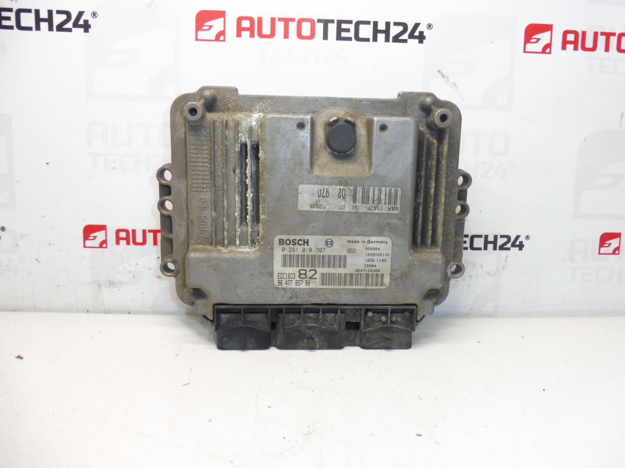 Steuergerät Bosch EDC16C3 1.4 HDI 0281010707 9647785780