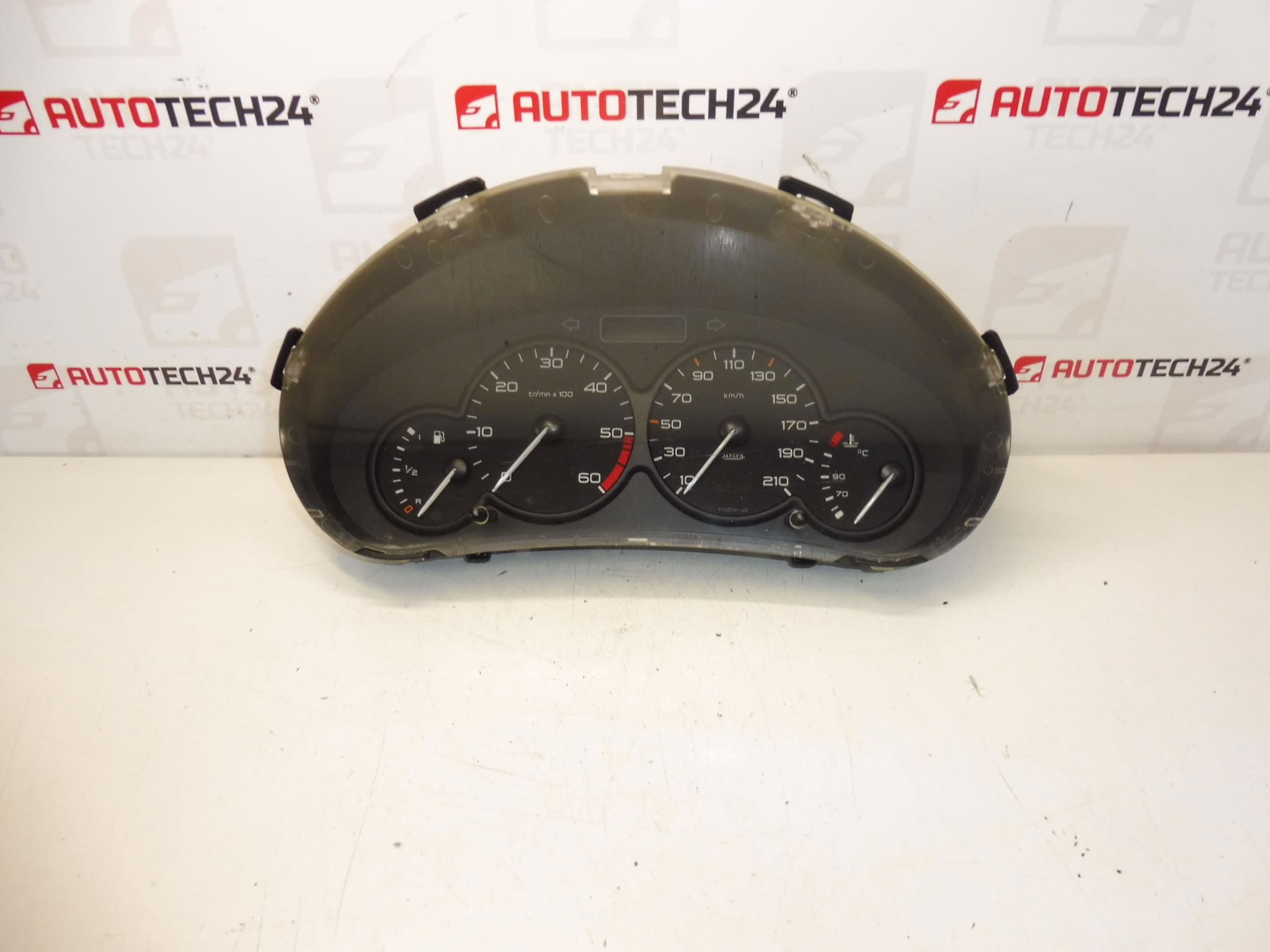 Tachometer 176.000 km Peugeot 206 9648836380 6104TX