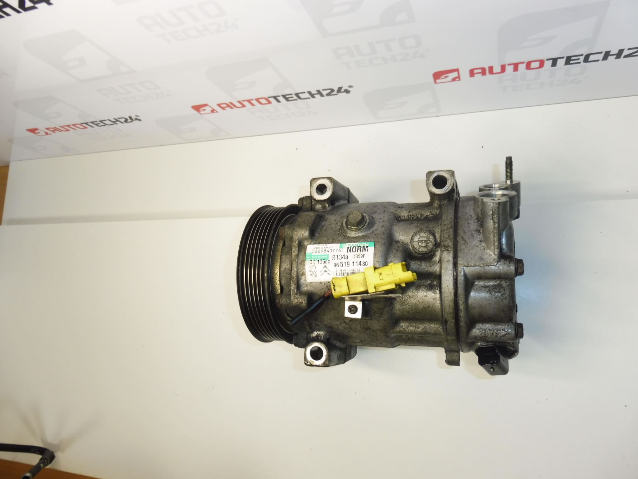 Klimakompressor Sanden SD7C16 1309f 9651911480 – Bild 2